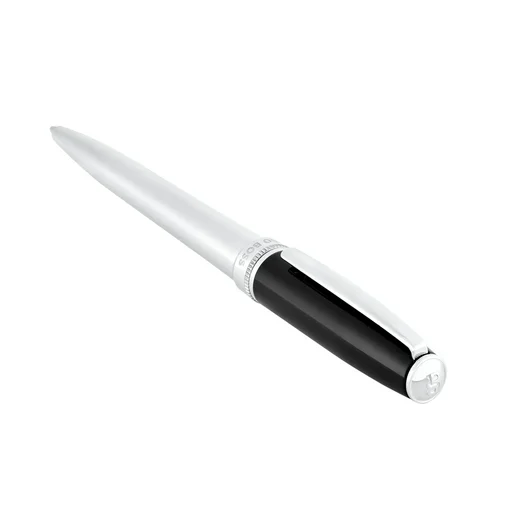 Ручка шариковая Hugo Boss Essential Classic Black & Chrome HSN6874A