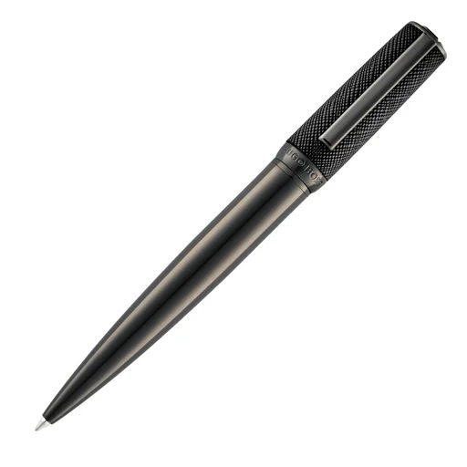 Ручка шариковая Hugo Boss Double B Saffiano Black HSU5264A