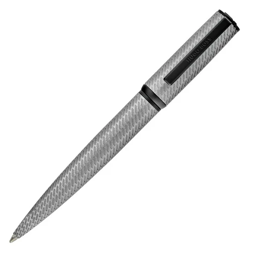 Ручка шариковая Hugo Boss Arche Pattern Silver HST6654B