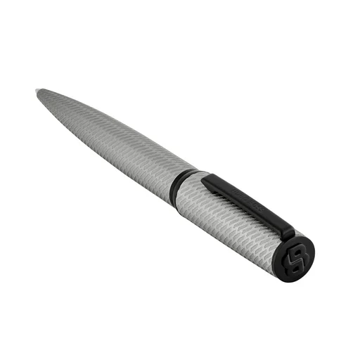 Ручка шариковая Hugo Boss Arche Pattern Silver HST6654B