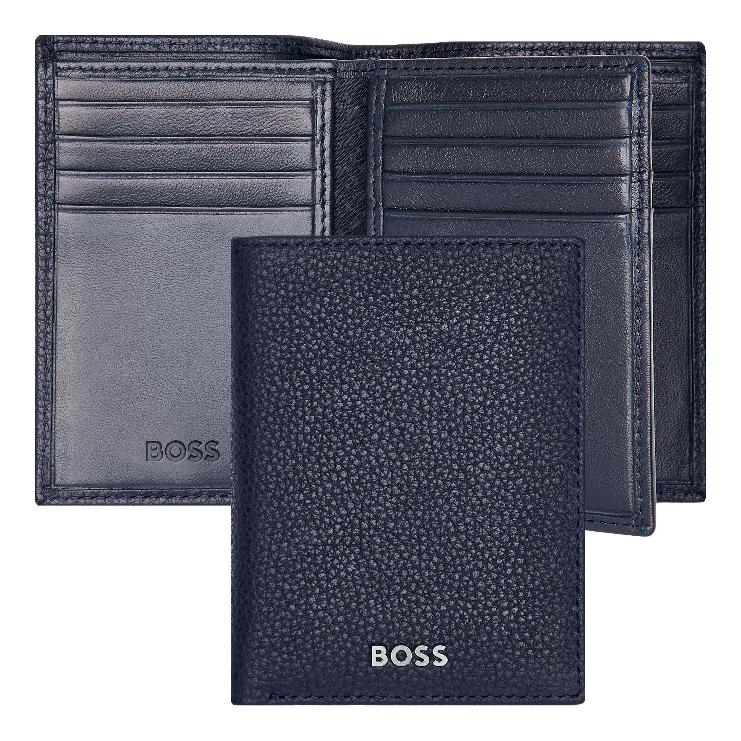 Картхолдер Hugo Boss Classic Grained HLF416N темно-синий купить,69000