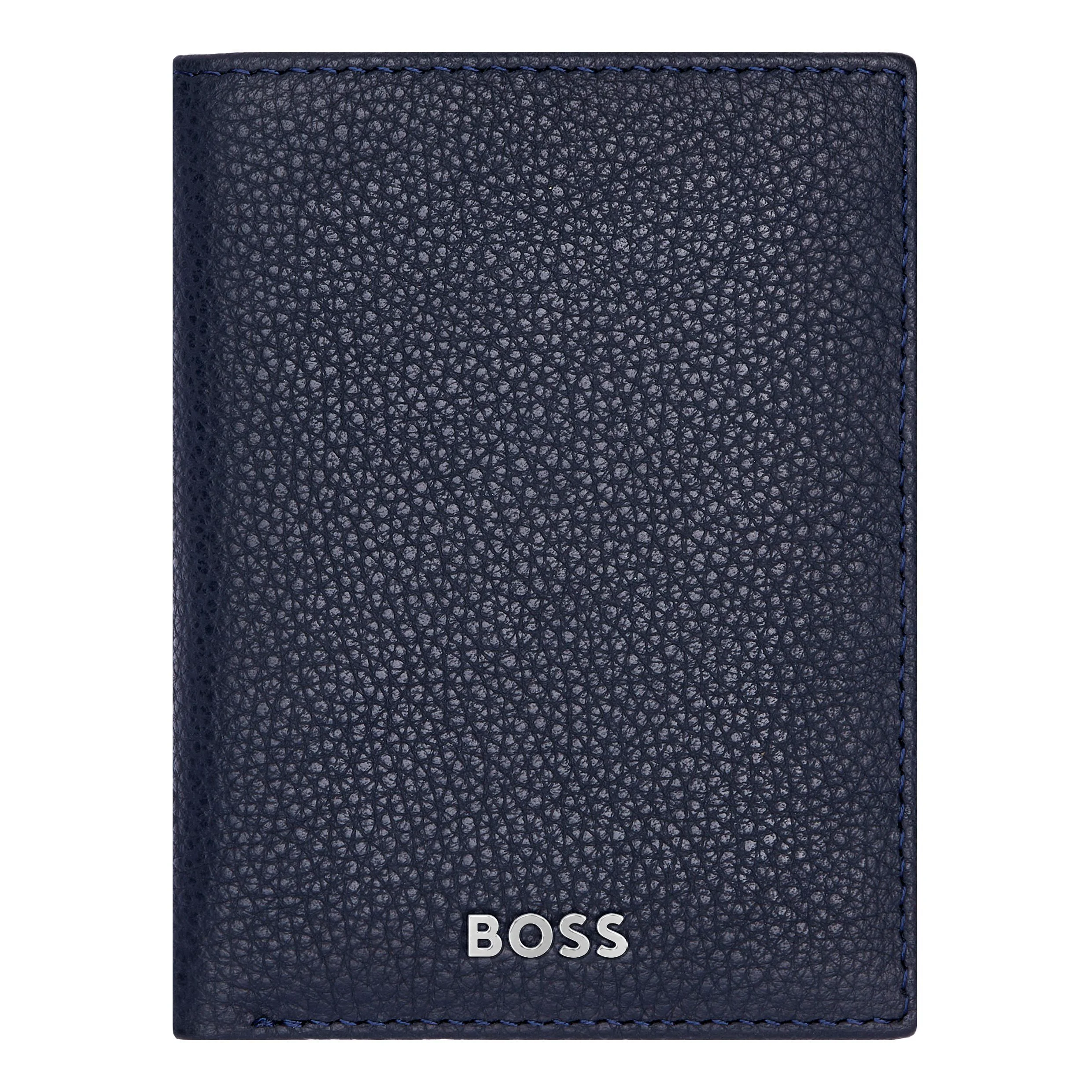 Картхолдер Hugo Boss Classic Grained HLF416N темно-синий купить,69000