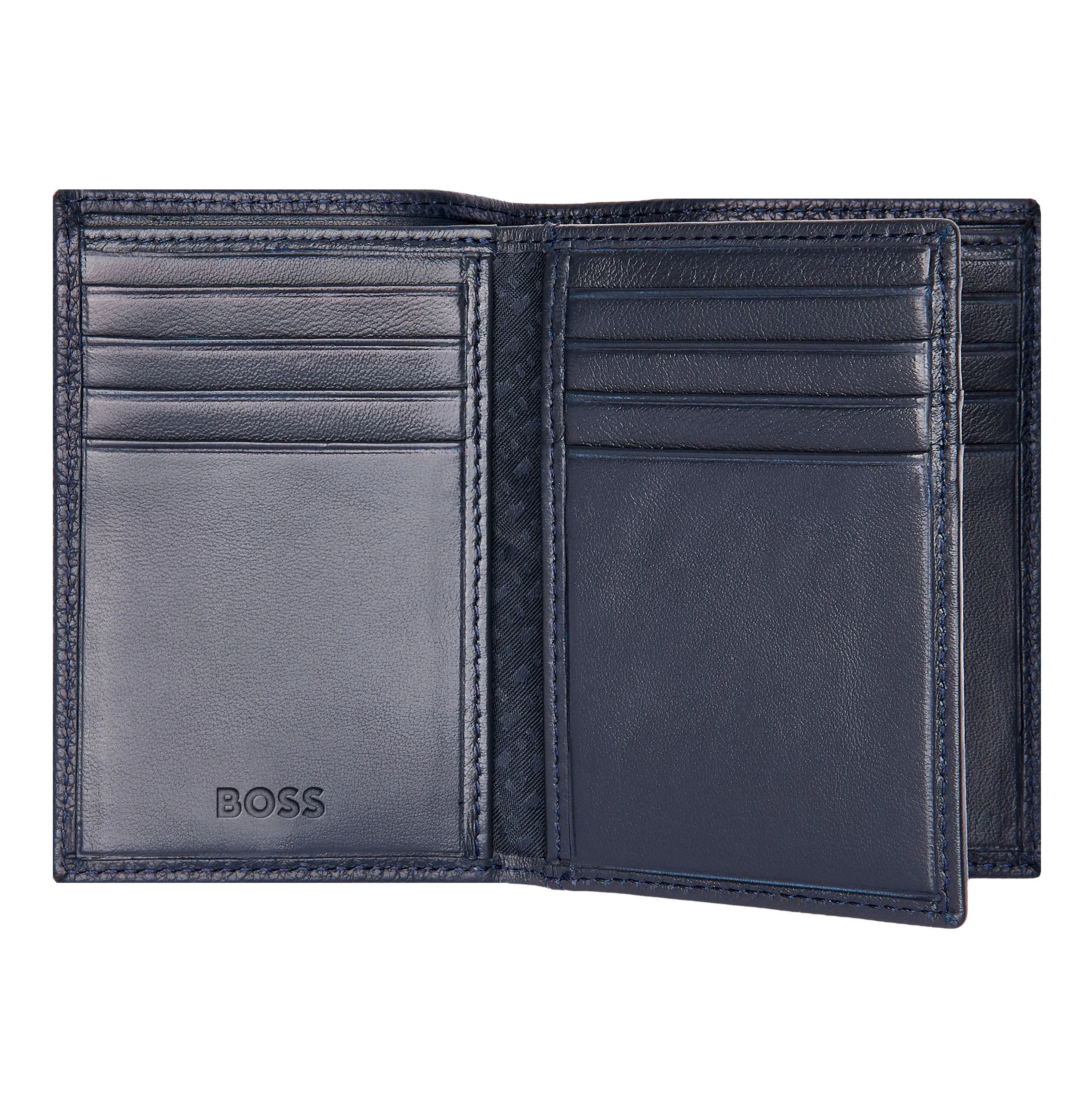 Картхолдер Hugo Boss Classic Grained HLF416N темно-синий купить,69000