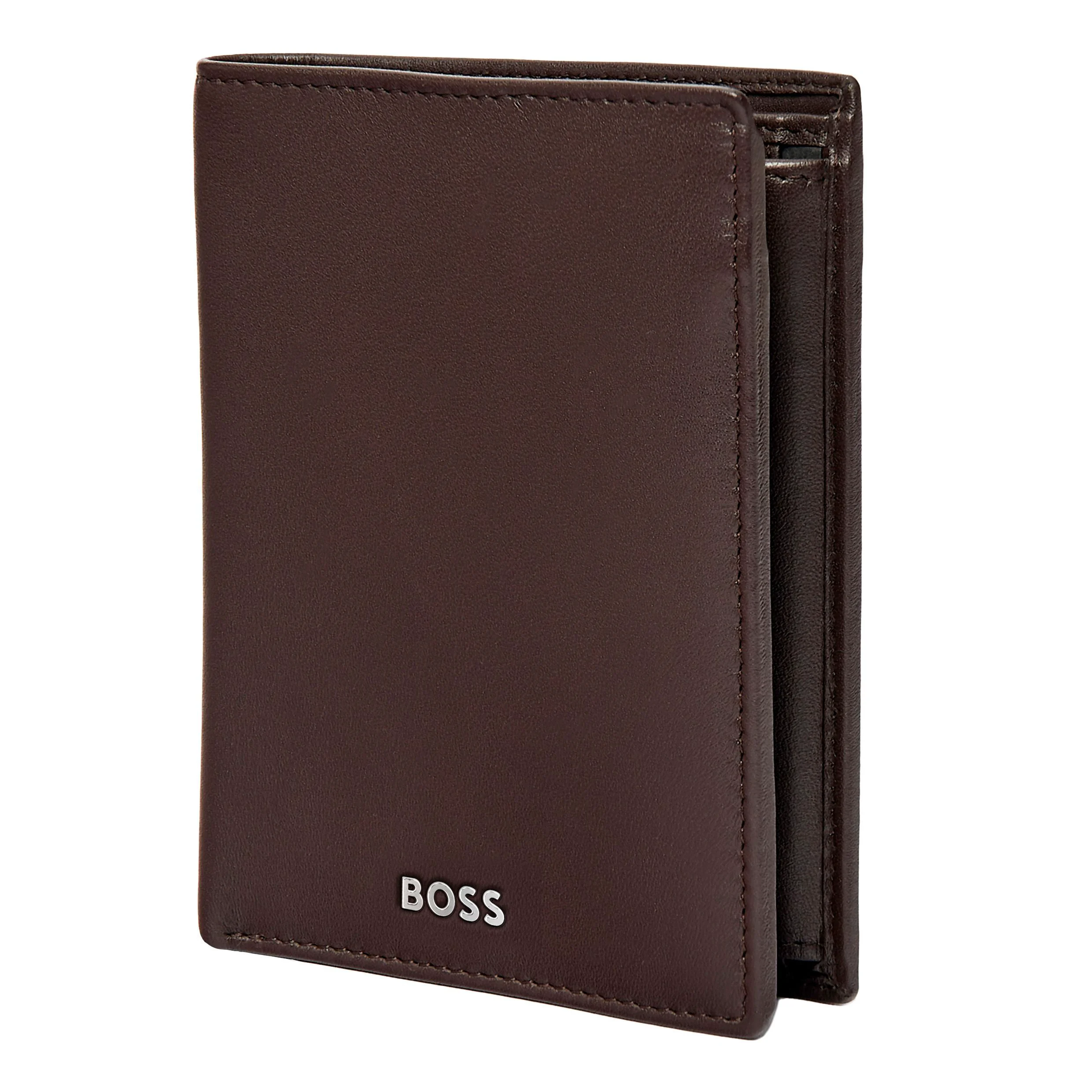 Картхолдер Hugo Boss Classic Smooth HLG403Y темно-коричневый купить,69000