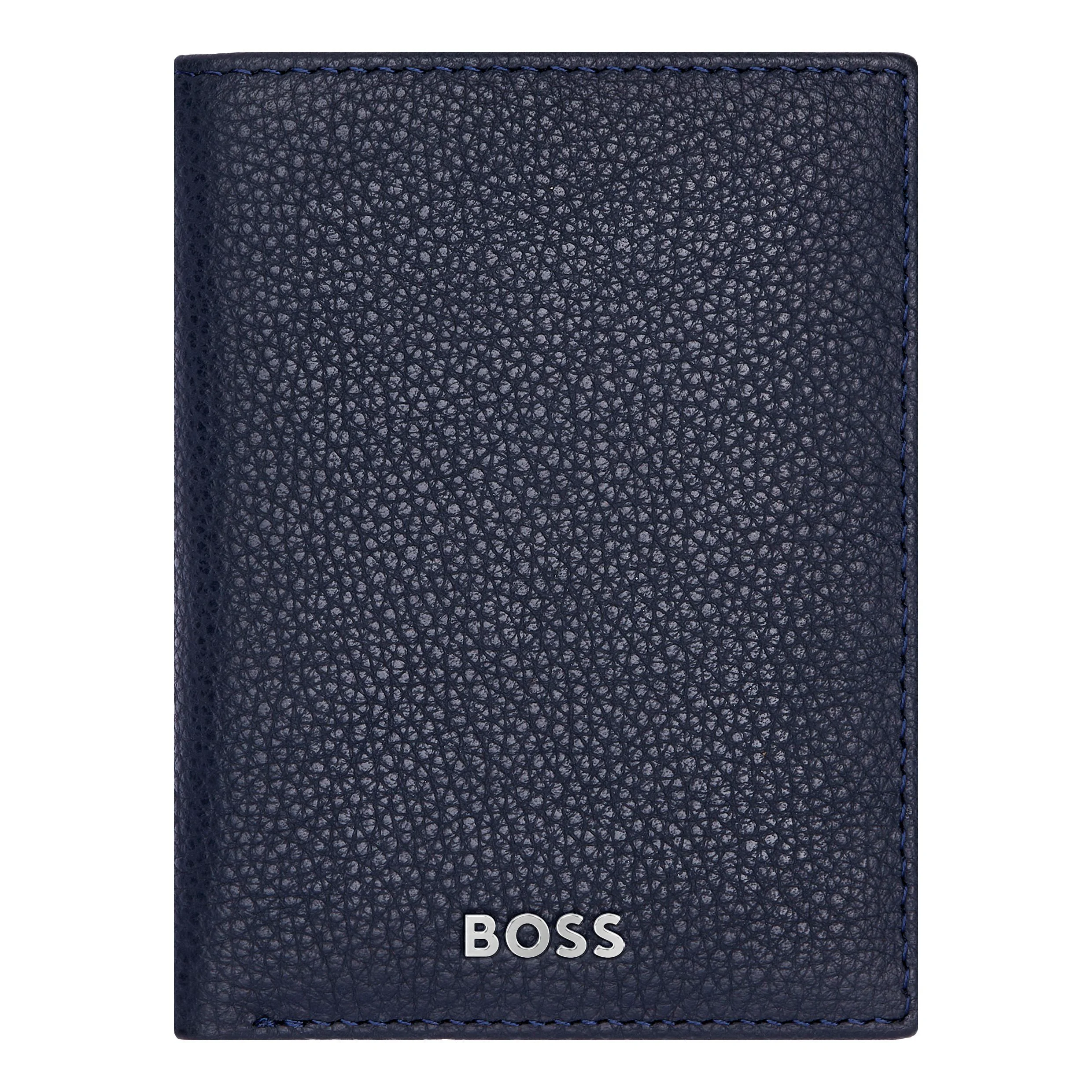 Картхолдер Hugo Boss Classic Grained HLE416N темно-синий купить,59000