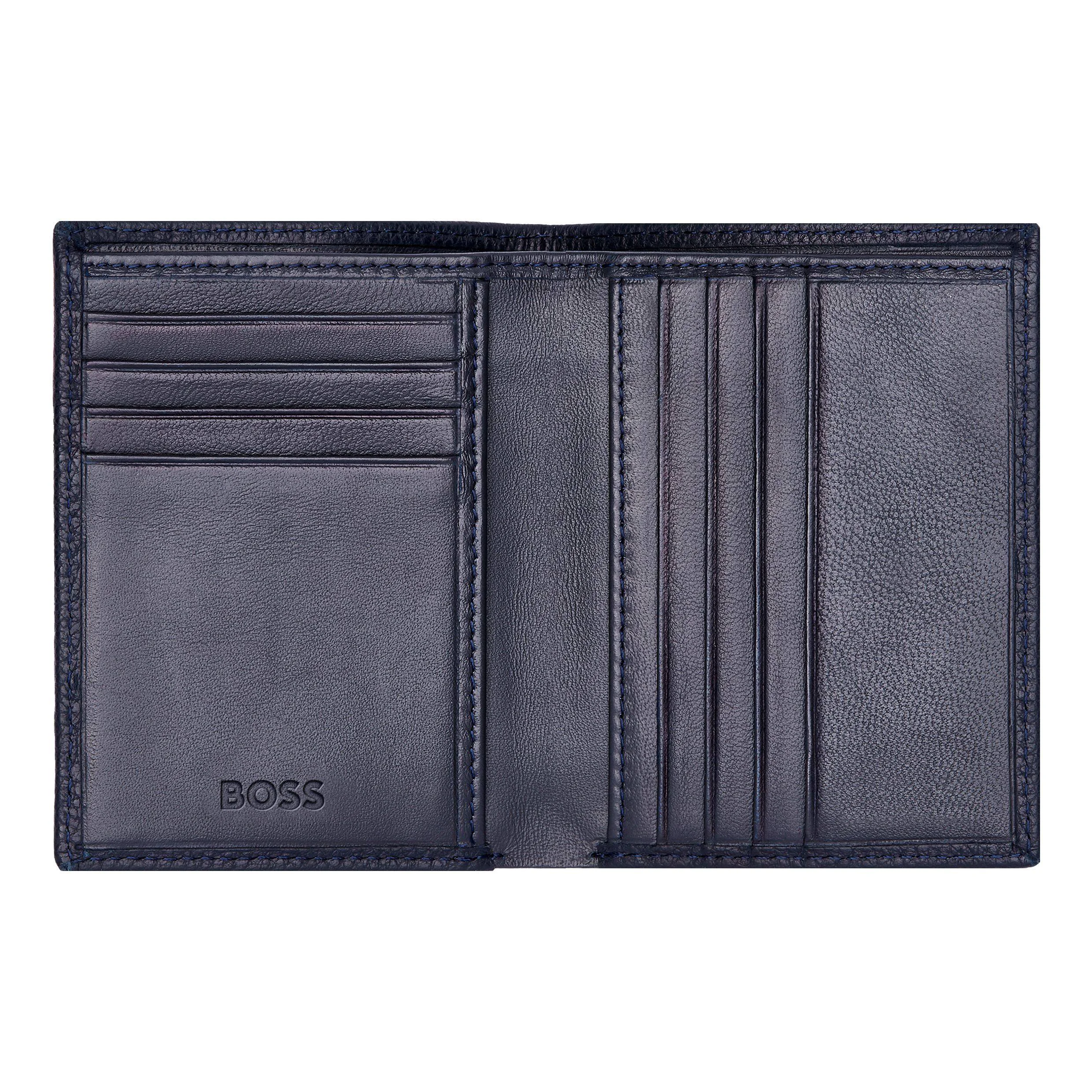 Картхолдер Hugo Boss Classic Grained HLE416N темно-синий купить,59000