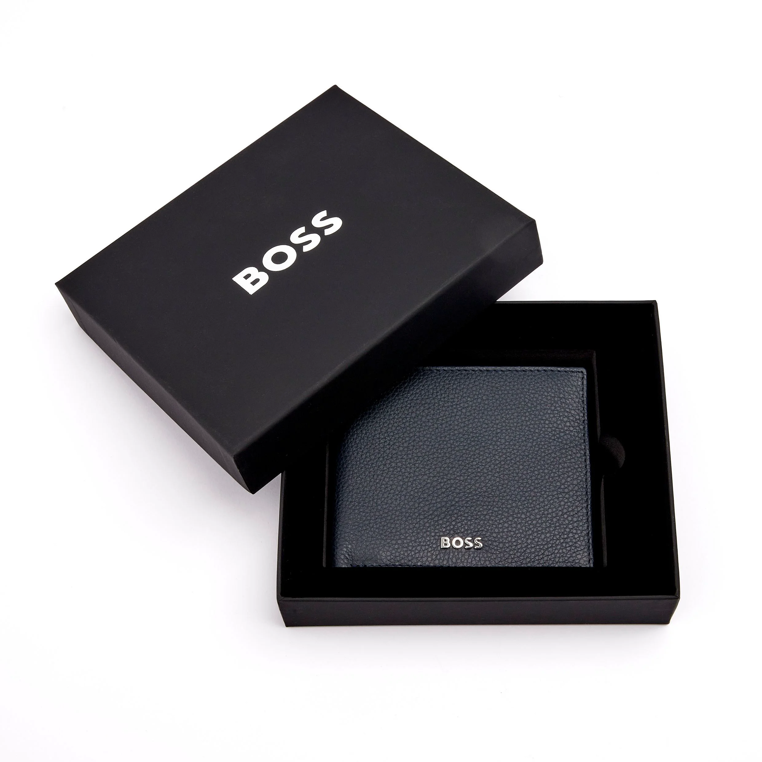 Портмоне Hugo Boss Classic Grained HLM416N темно-синее купить,79000
