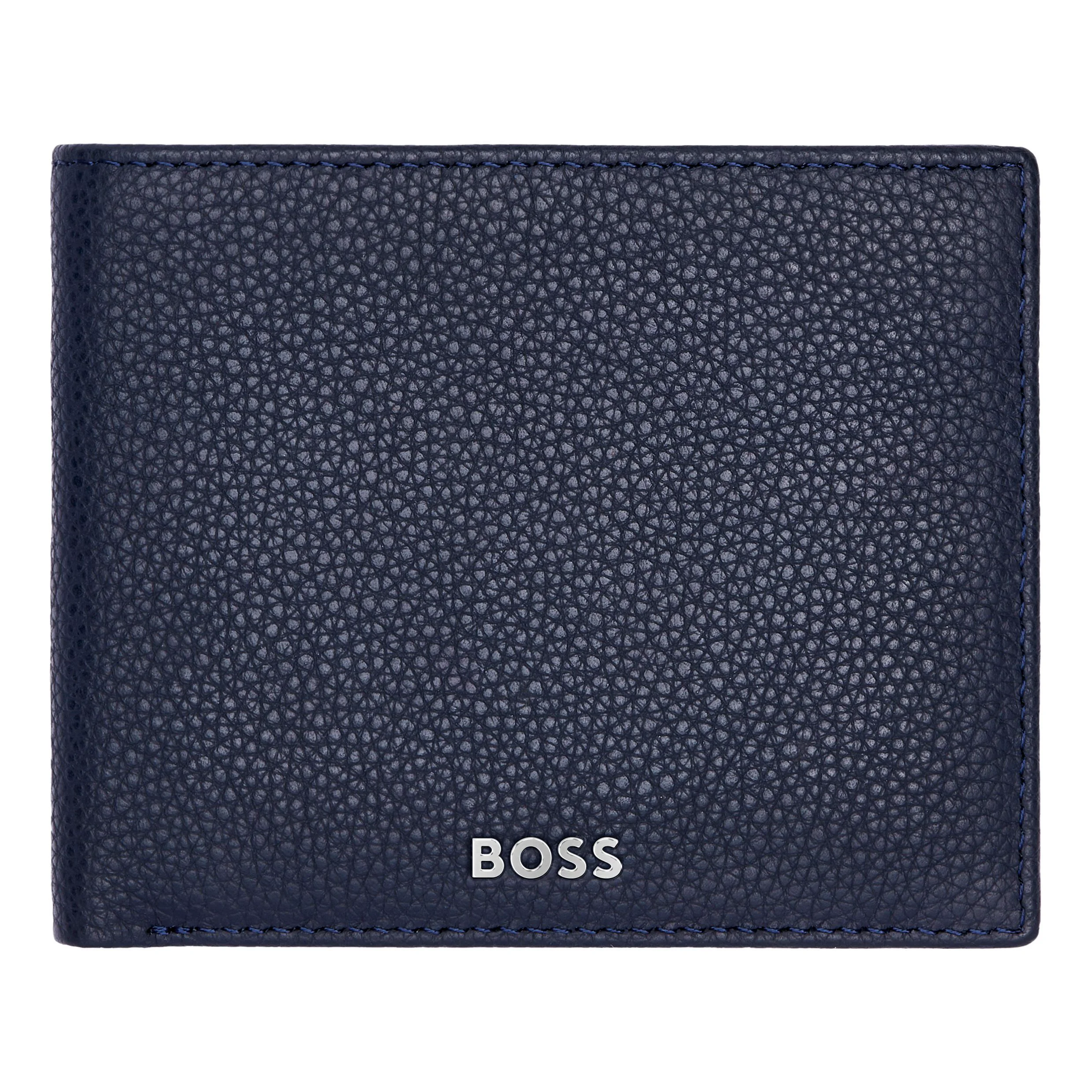Портмоне Hugo Boss Classic Grained HLM416N темно-синее купить,79000