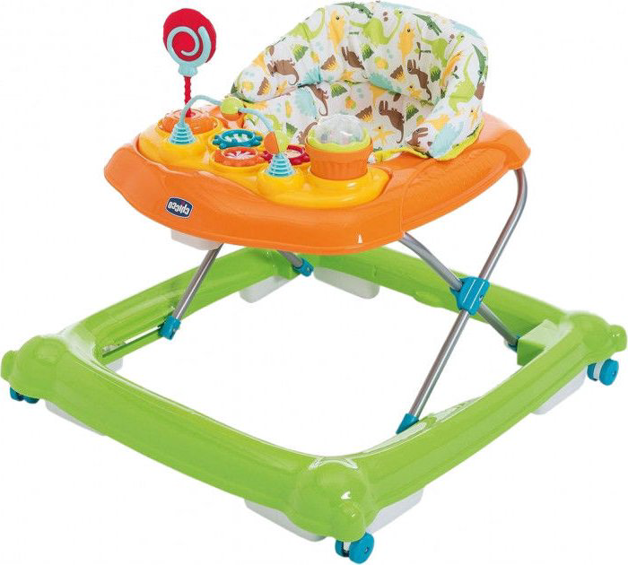 Ходунки Chicco Baby Walker Circus Green wave зеленые купить,NaN