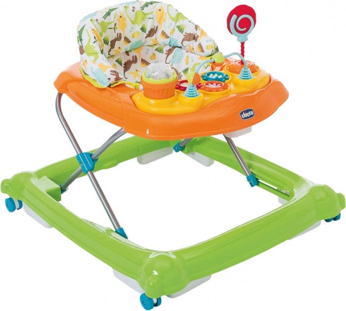 Ходунки Chicco Baby Walker Circus Green wave зеленые купить,NaN