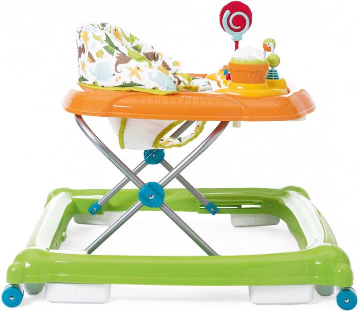 Ходунки Chicco Baby Walker Circus Green wave зеленые купить,NaN