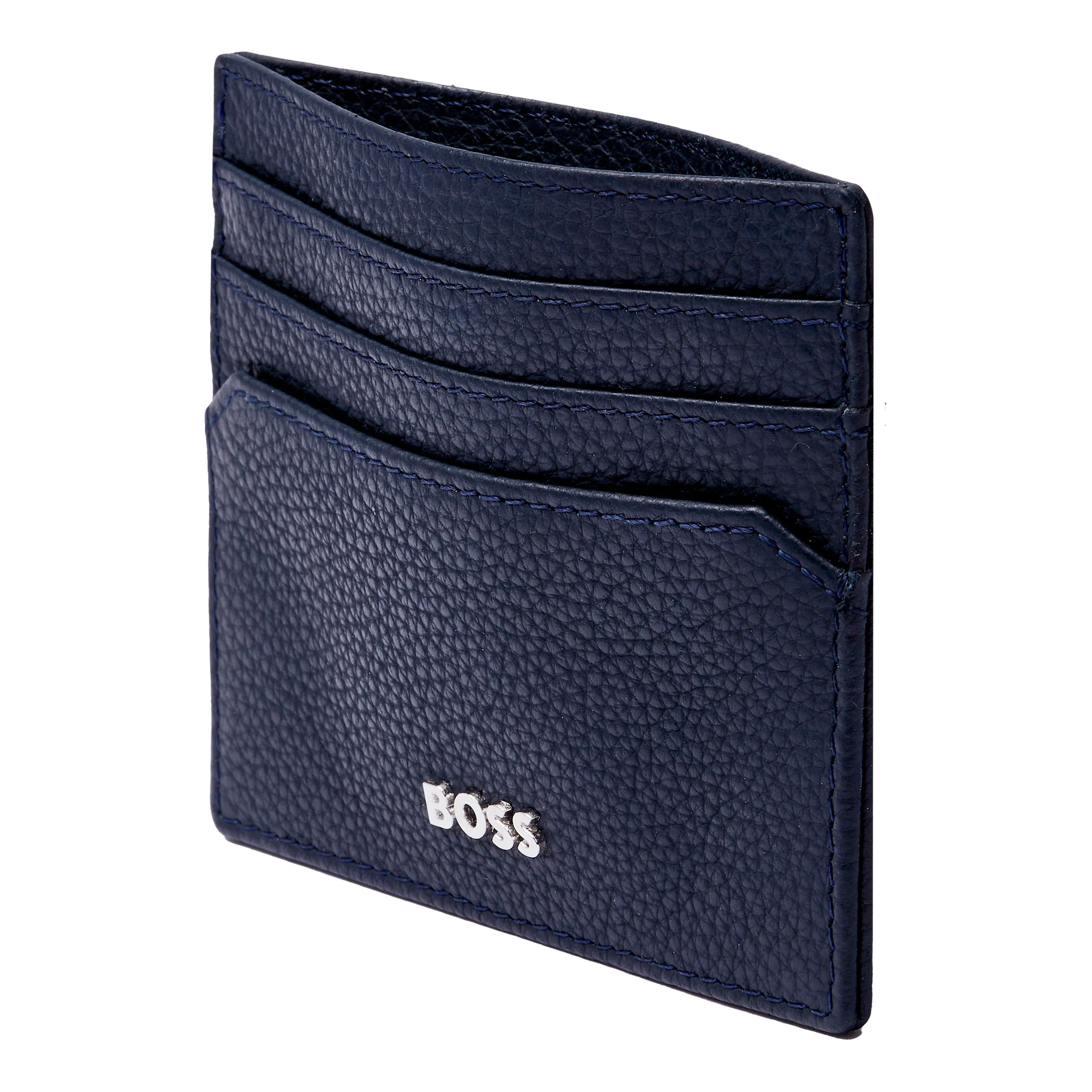 Картхолдер Hugo Boss Classic Grained HLC416N темно-синий купить,48000