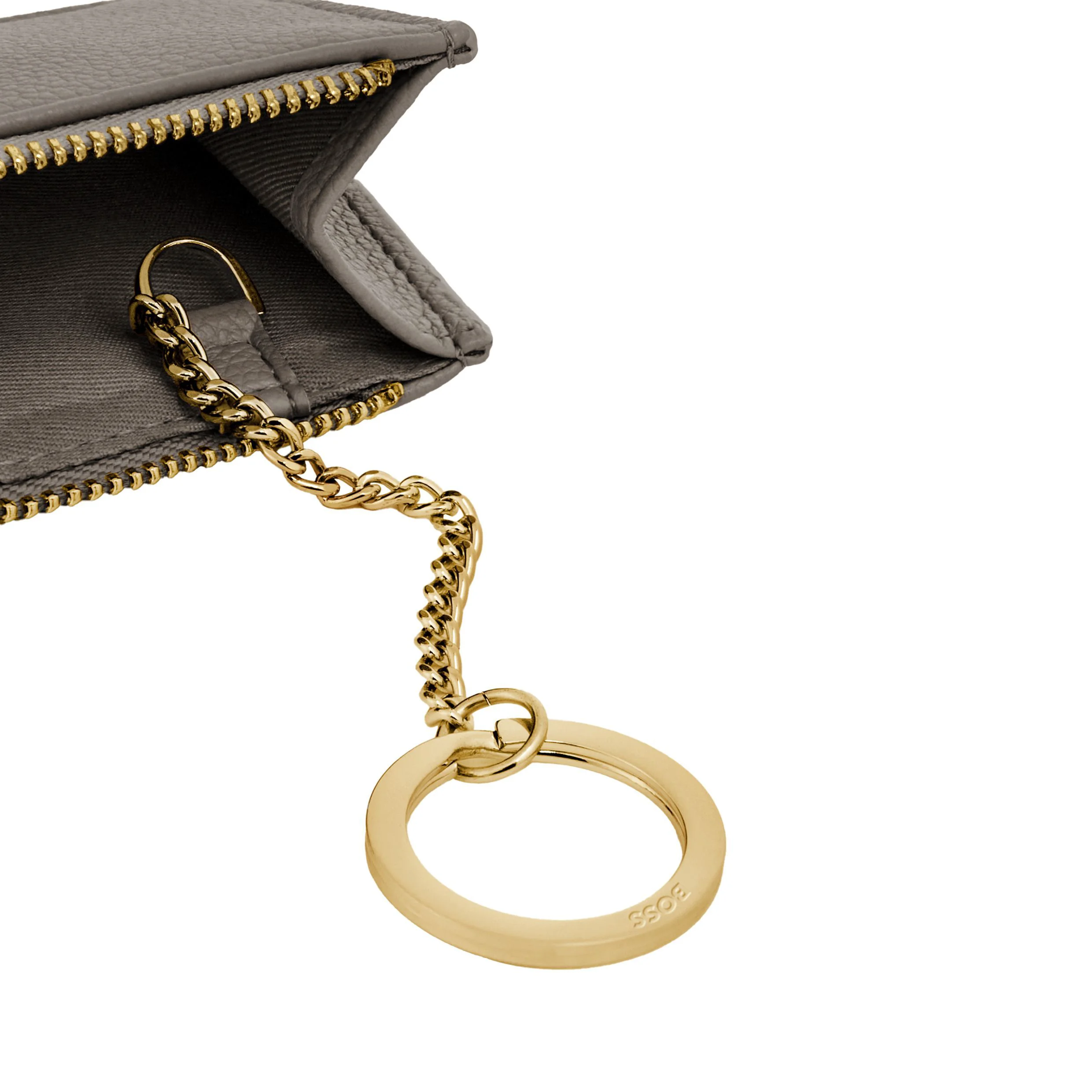 Картхолдер Hugo Boss Signature Lady HEK616Z серо-бежевый купить,49000