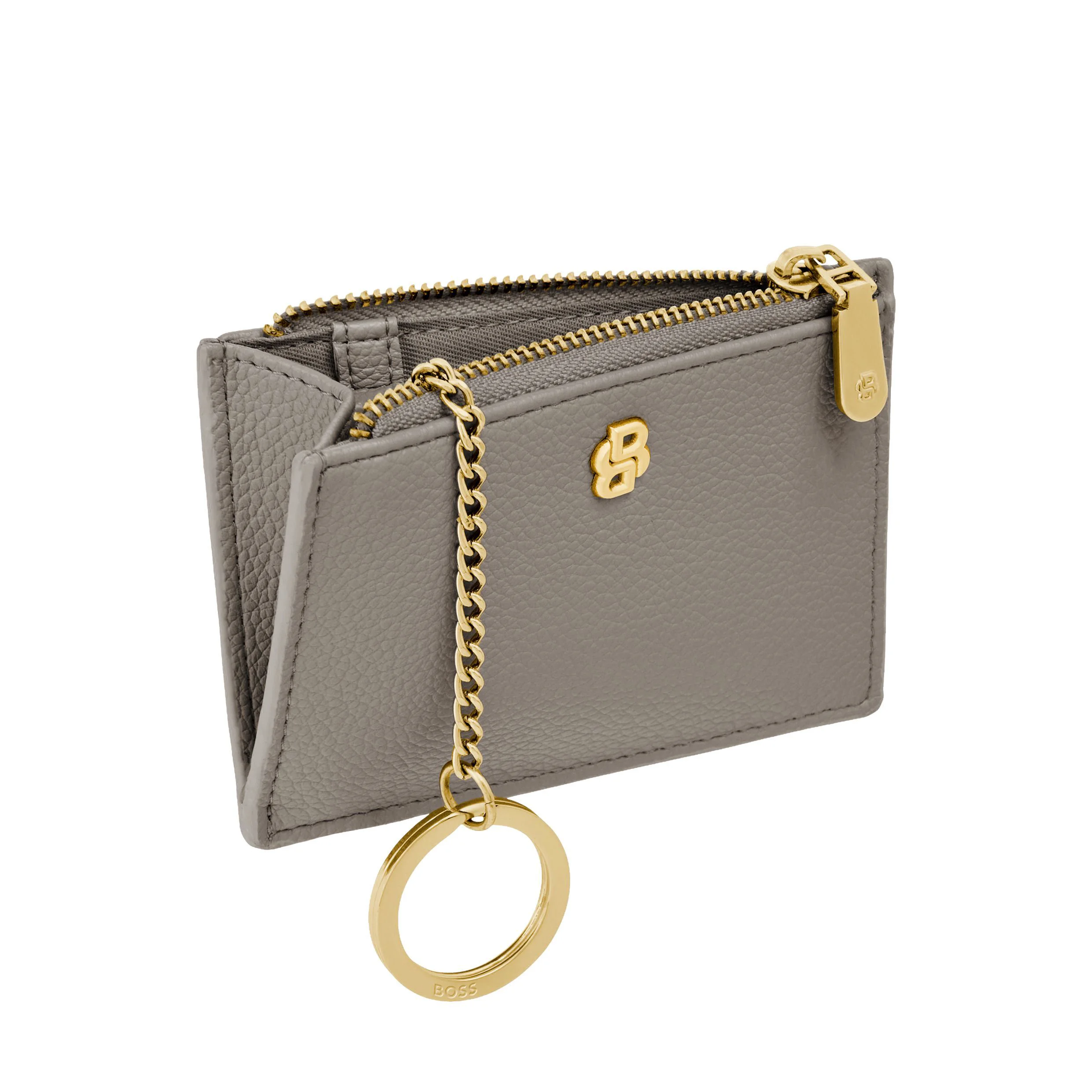 Картхолдер Hugo Boss Signature Lady HEK616Z серо-бежевый купить,49000