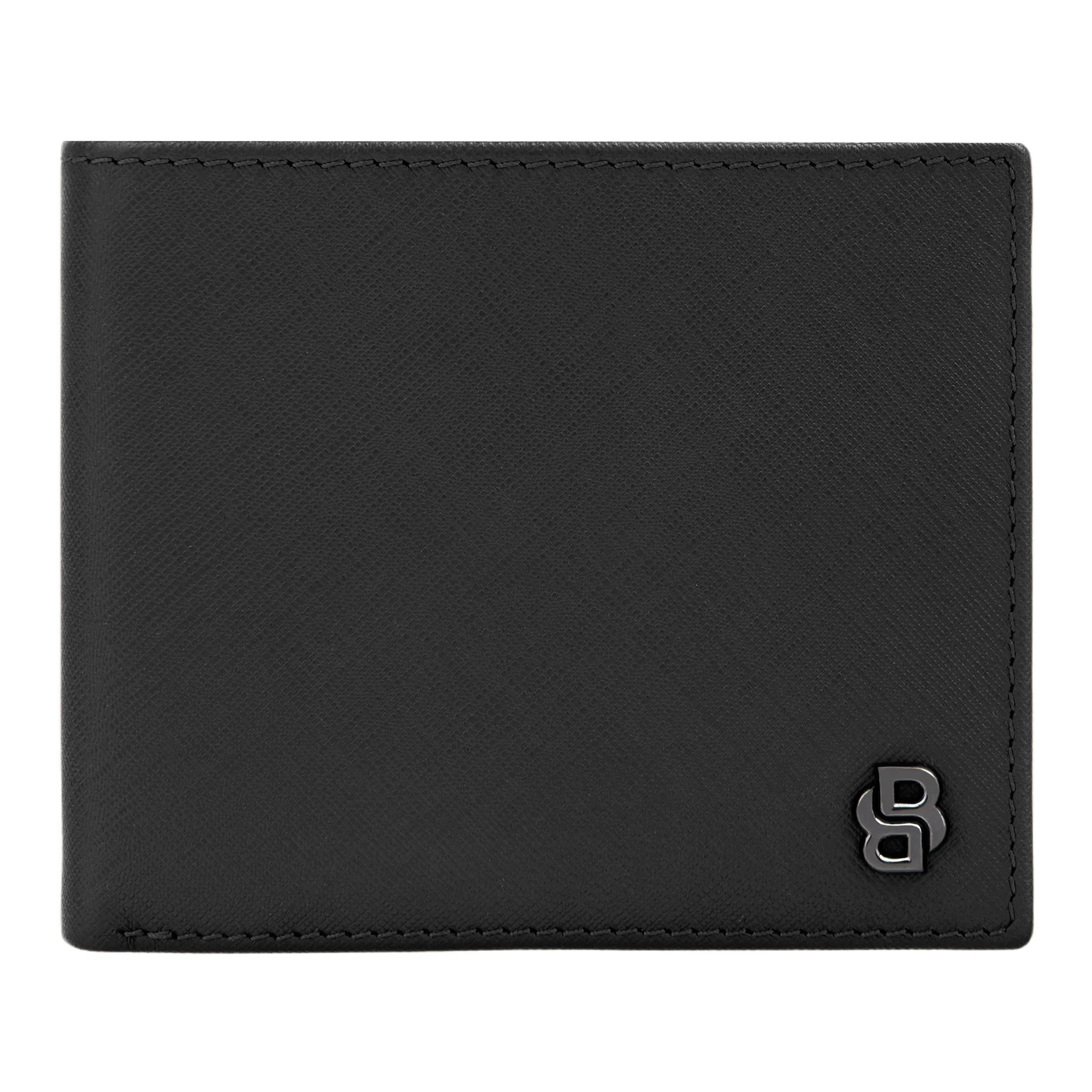 Портмоне Hugo Boss Double B Saffiano HLW526A черное купить,76000