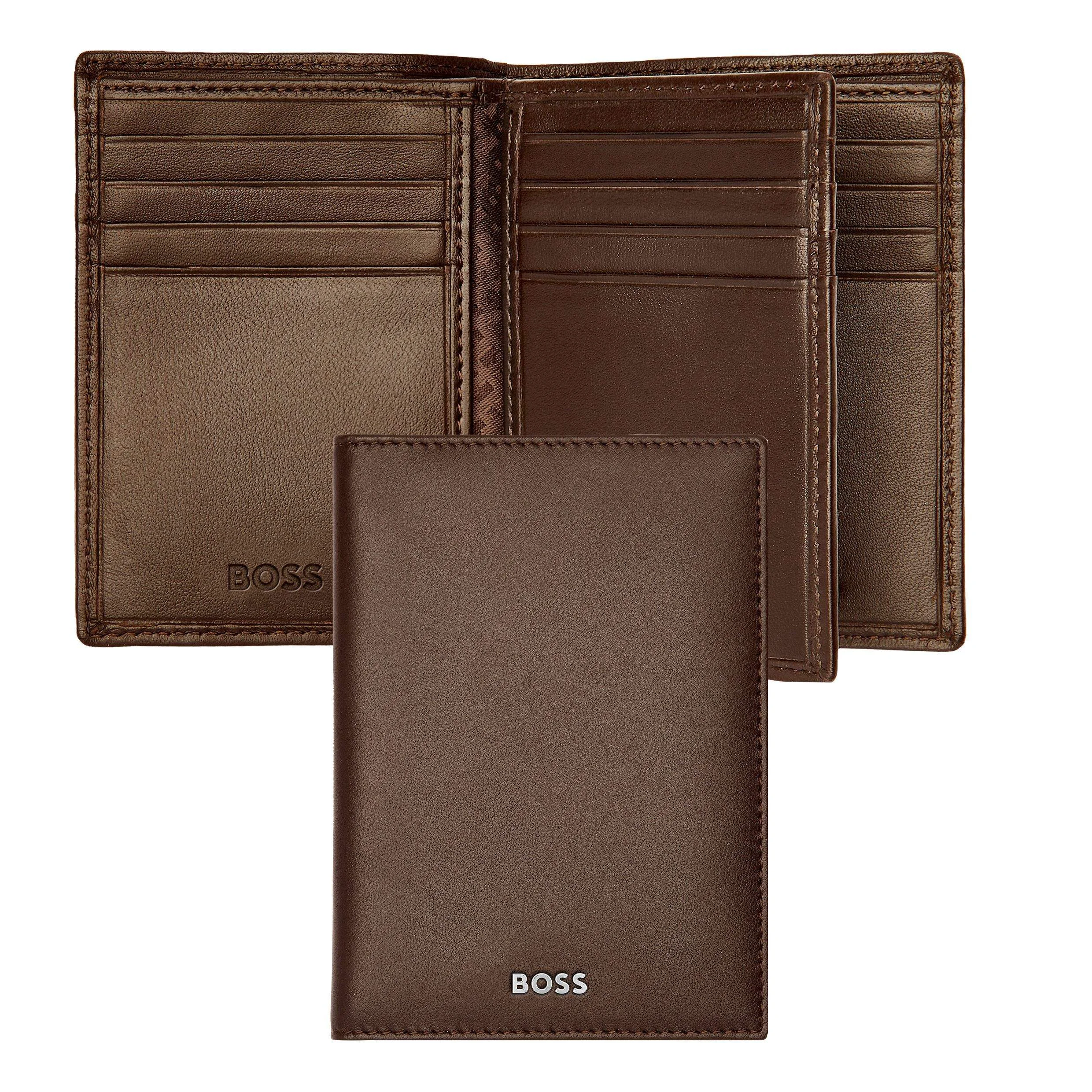 Картхолдер Hugo Boss Classic Smooth HLF403Y темно-коричневый купить,69000