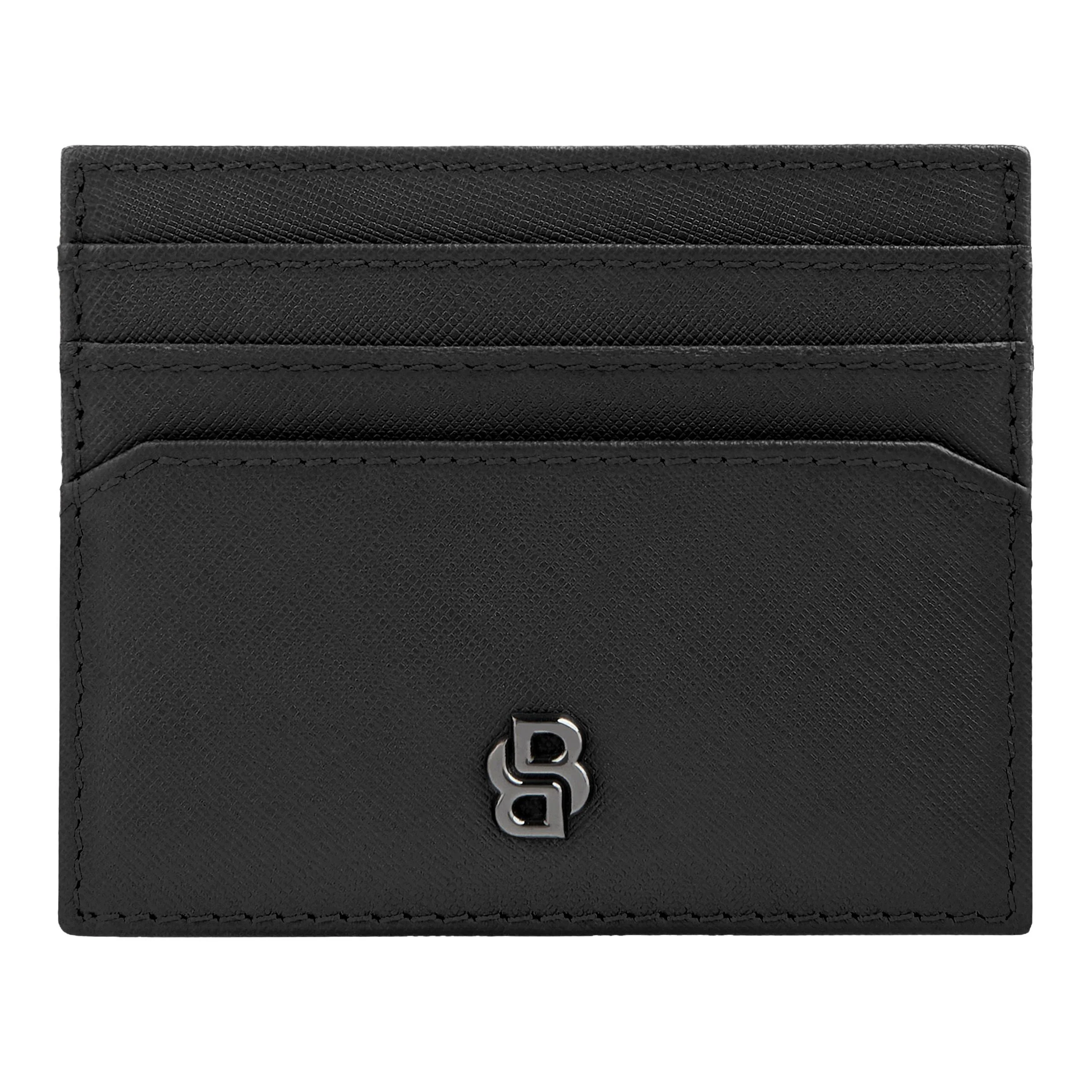 Картхолдер Hugo Boss Double B Saffiano HLC526A черный купить,48000