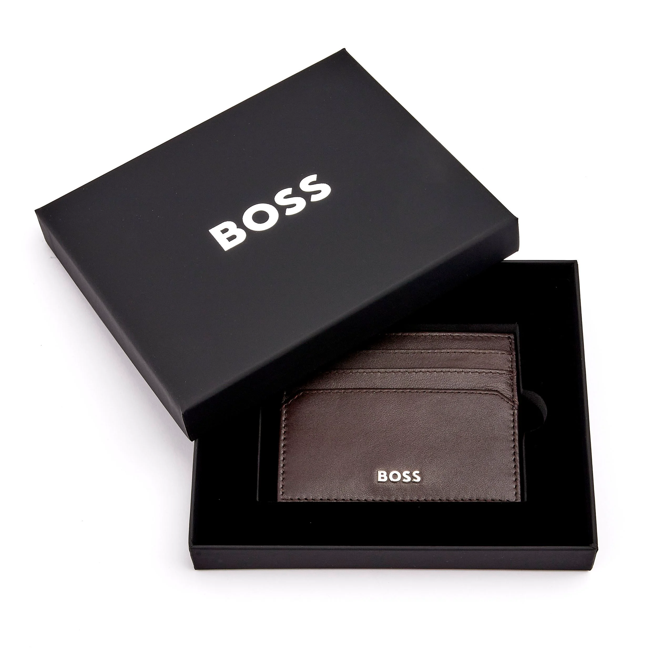 Картхолдер Hugo Boss Classic Smooth HLC403Y Brown купить,48000