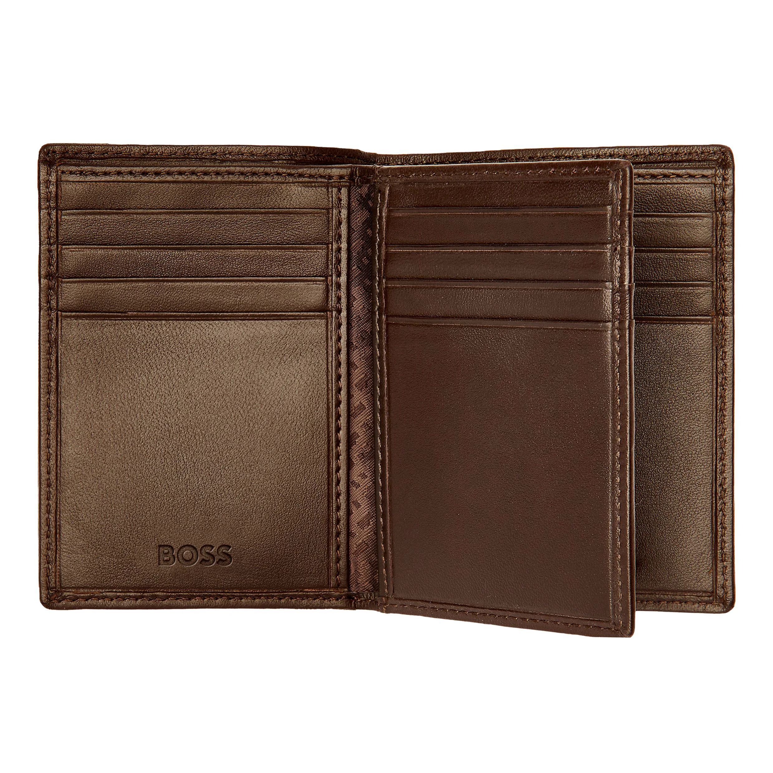 Картхолдер Hugo Boss Classic Smooth HLF403Y темно-коричневый купить,69000
