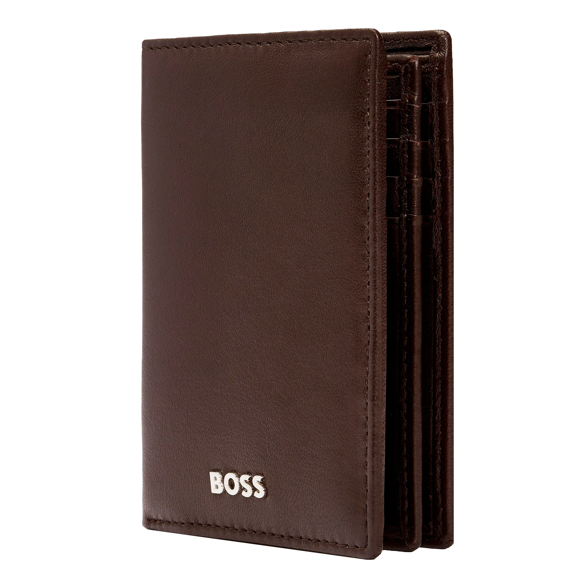 Картхолдер Hugo Boss Classic Smooth HLF403Y темно-коричневый купить,69000