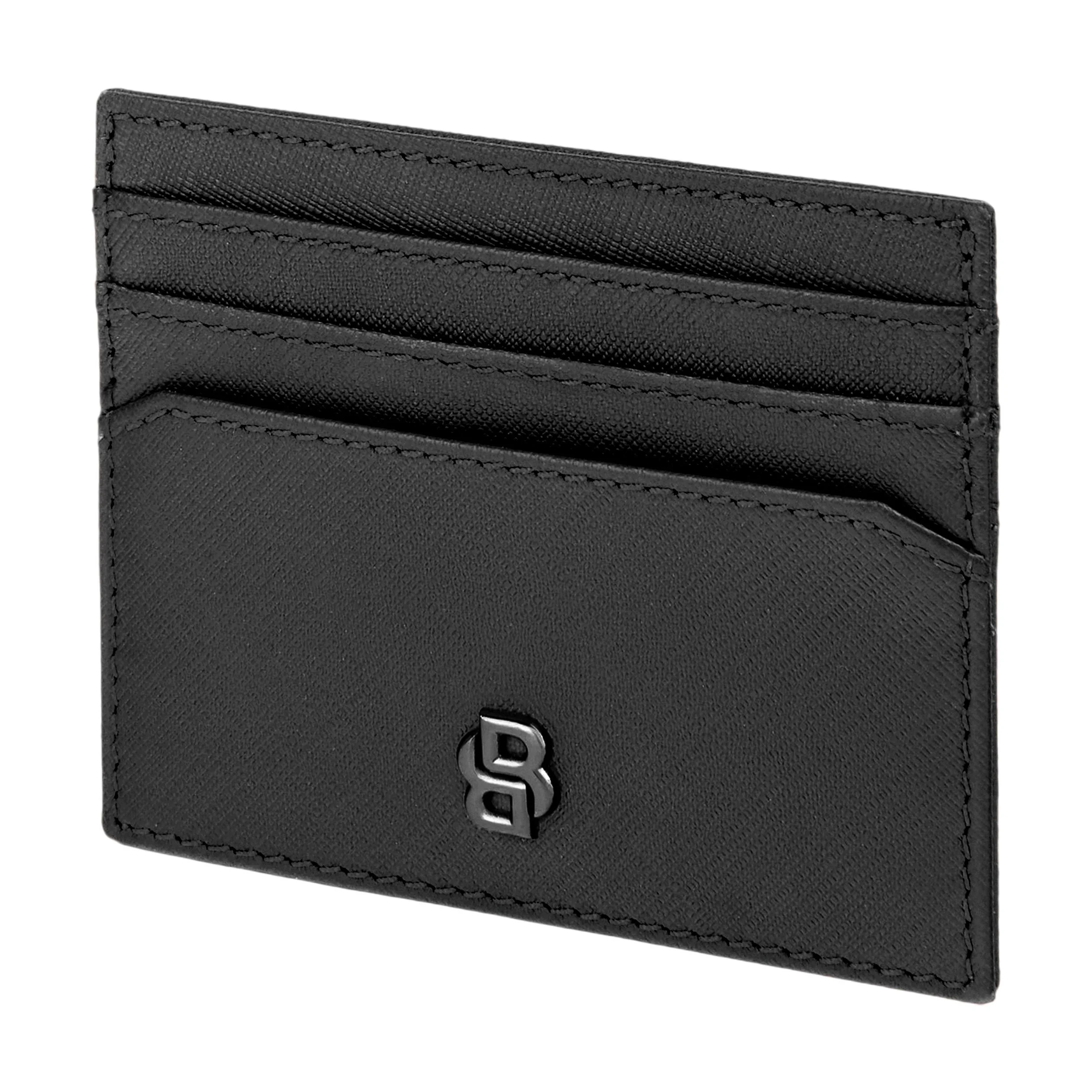 Картхолдер Hugo Boss Double B Saffiano HLC526A черный купить,48000