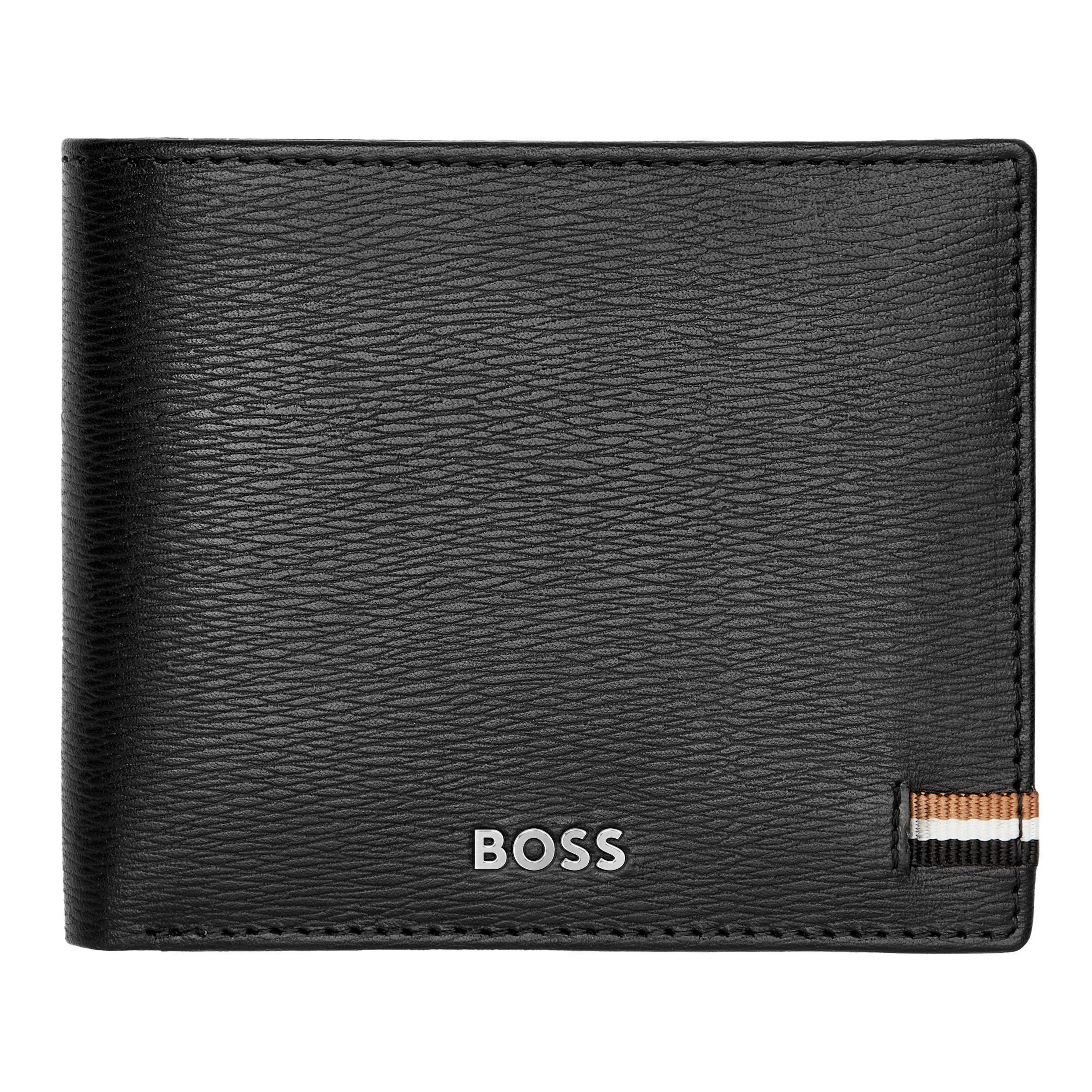Портмоне Hugo Boss Iconic HLM421A черное купить,79000