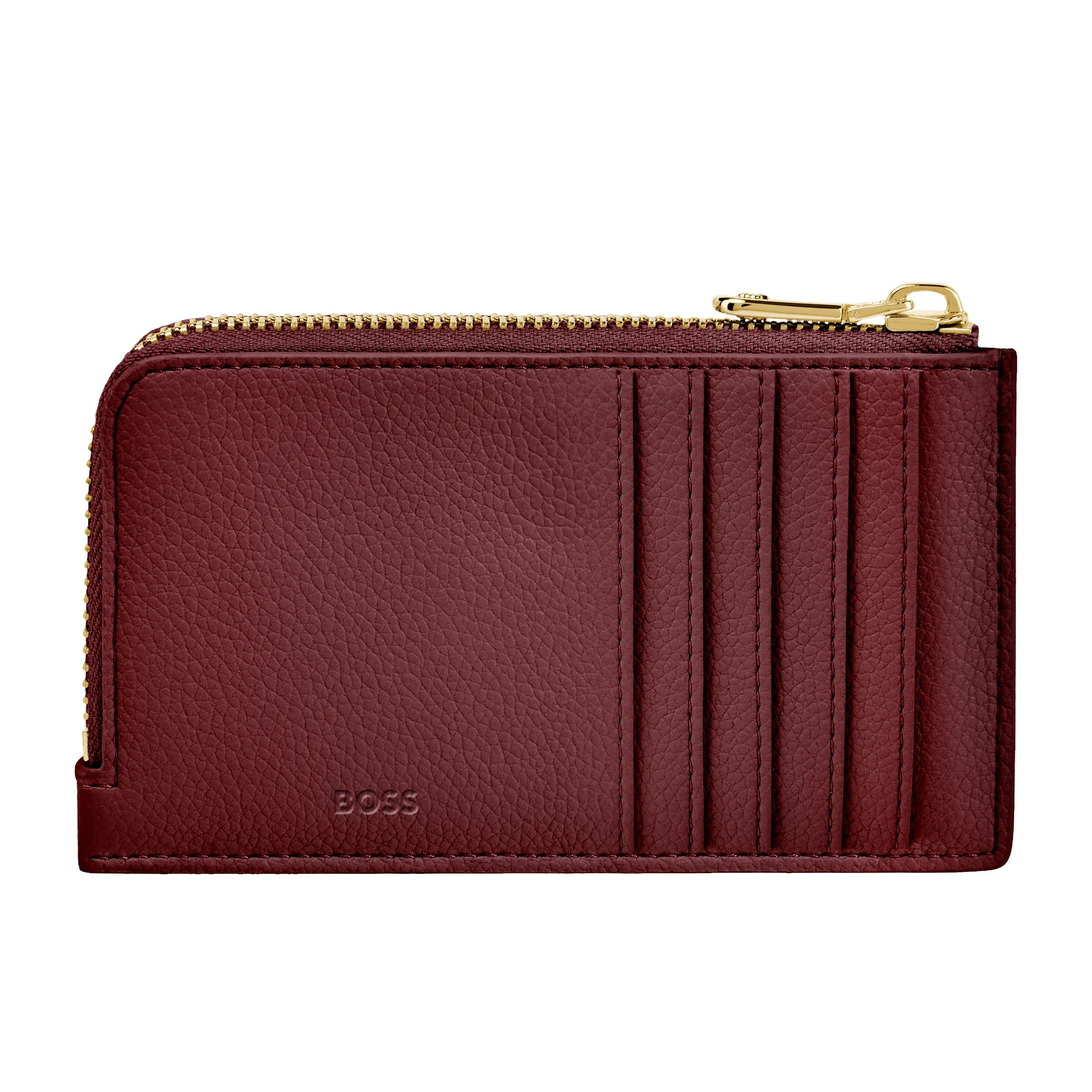 Картхолдер Hugo Boss Signature Lady HEC616R бордовый купить,49000