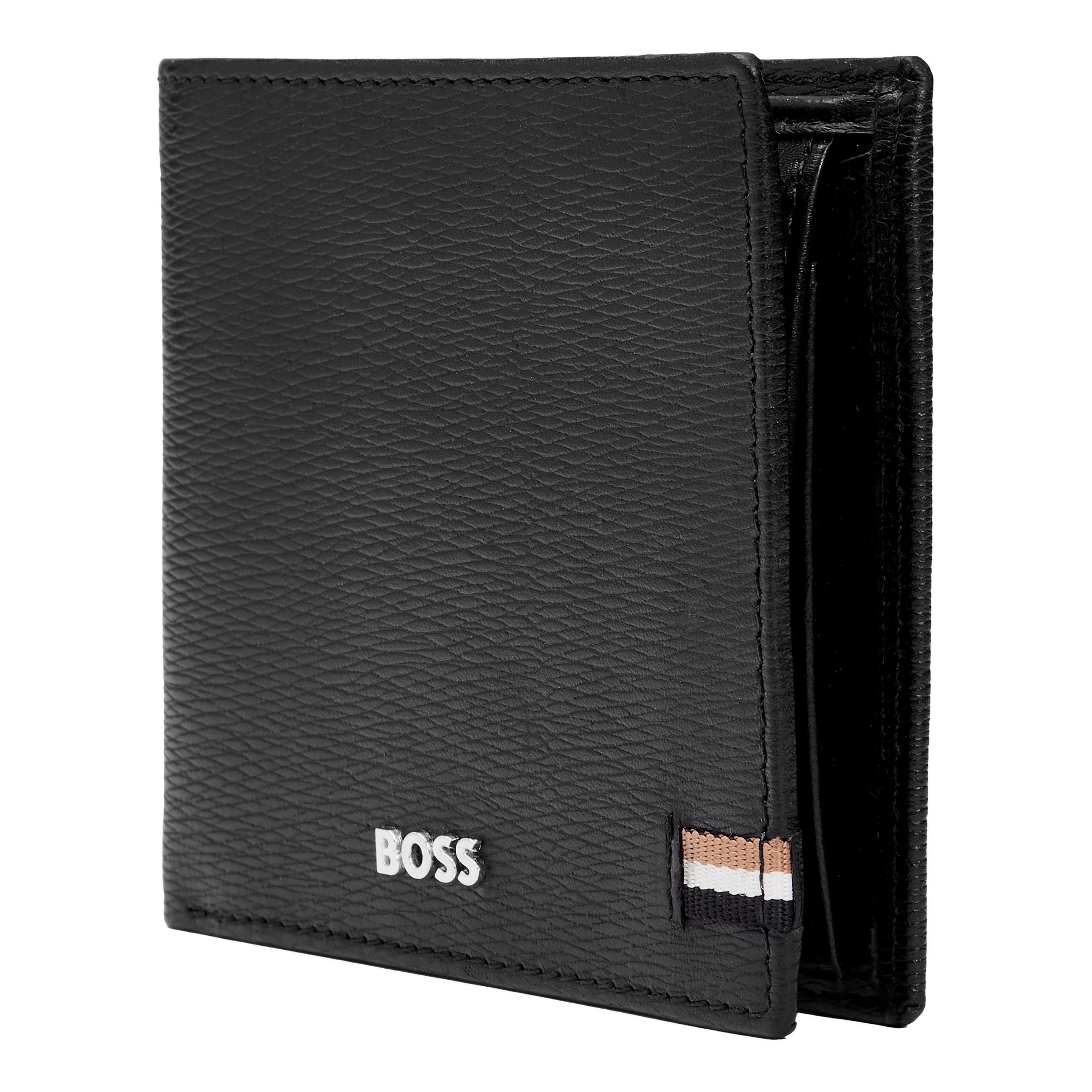 Портмоне Hugo Boss Iconic HLM421A черное купить,79000