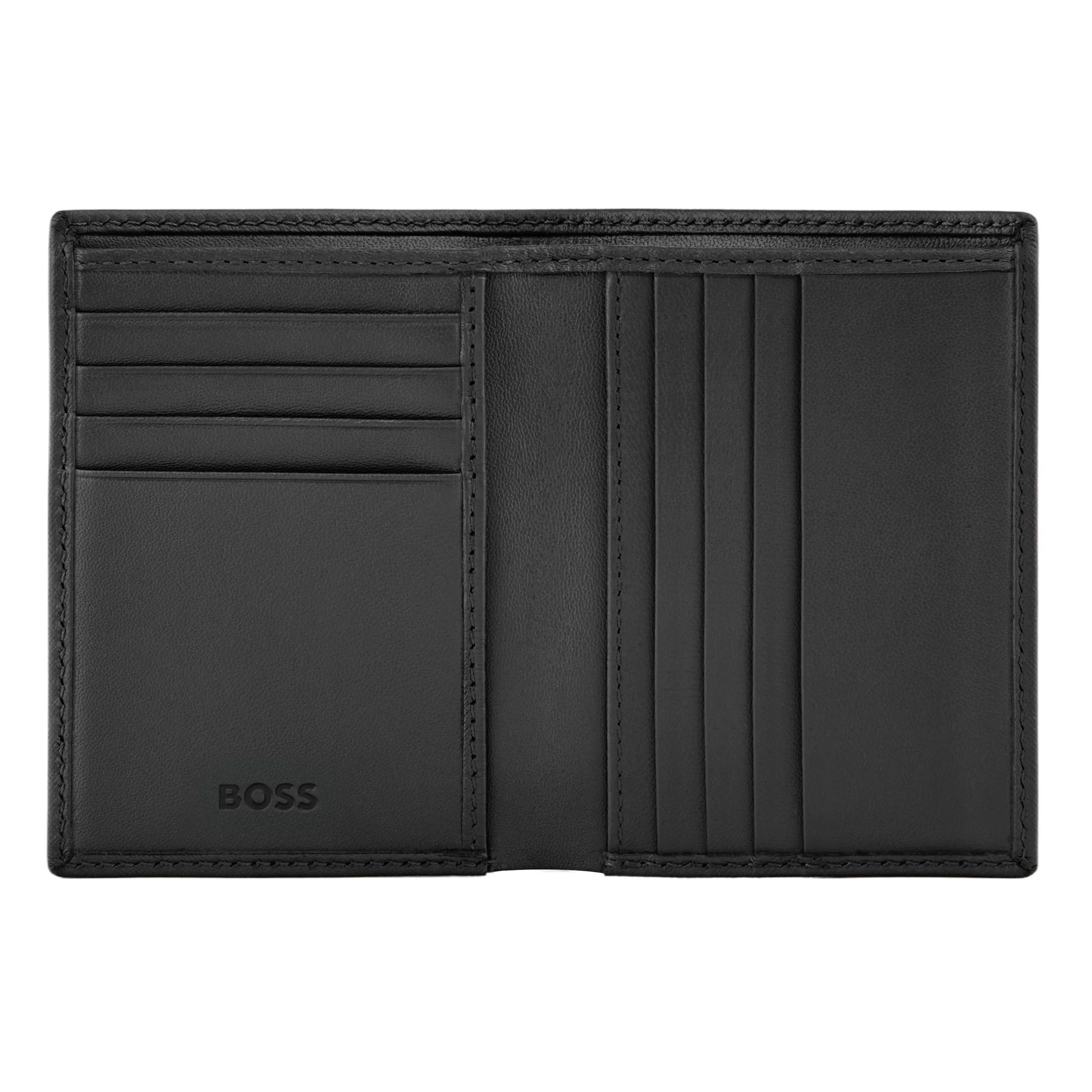 Картхолдер Hugo Boss Double B Saffiano HLE526A черный купить,59000