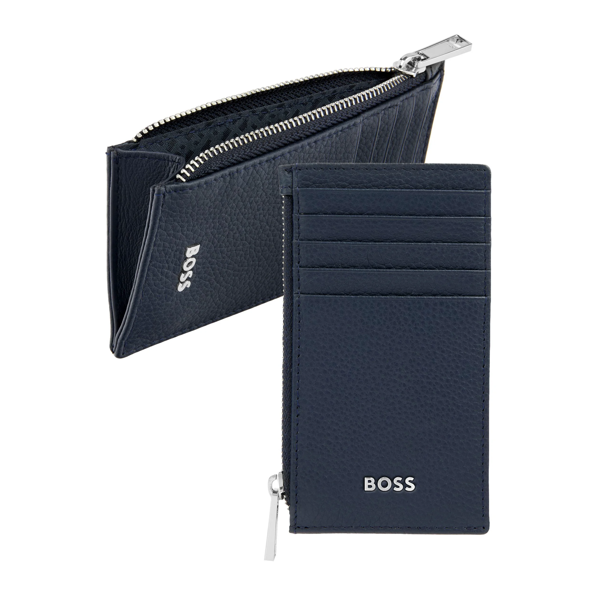 Картхолдер Hugo Boss Classic Grained HLK518N темно-синий купить,69000
