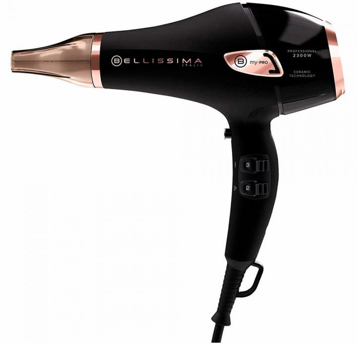 Фен Bellissima Bell-11665 черный - ForteMarket Фен Bellissima Bell-11665 черный купить,0