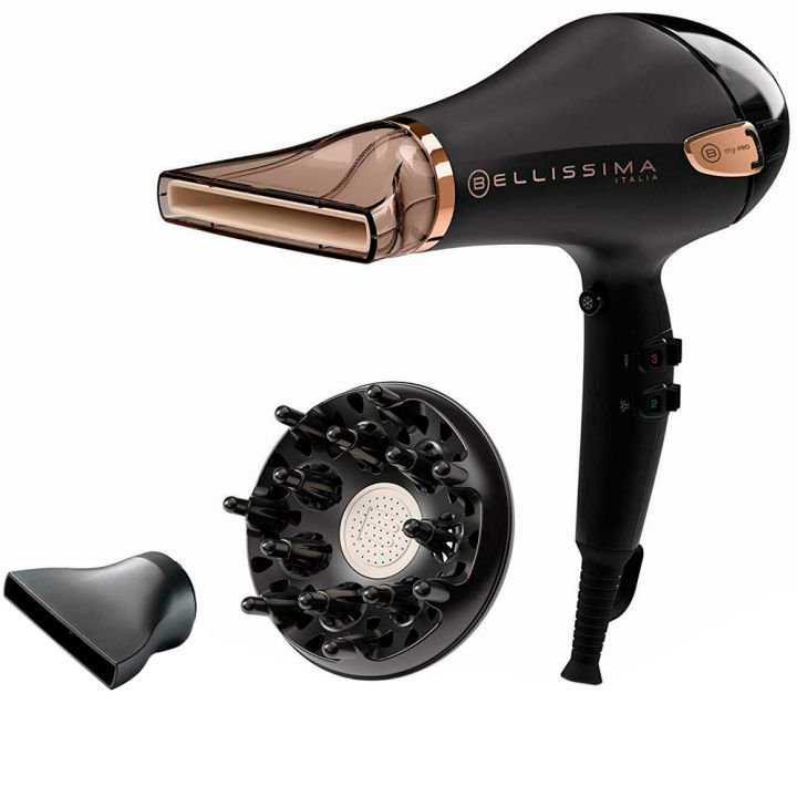 Фен Bellissima Bell-11665 черный купить,30990