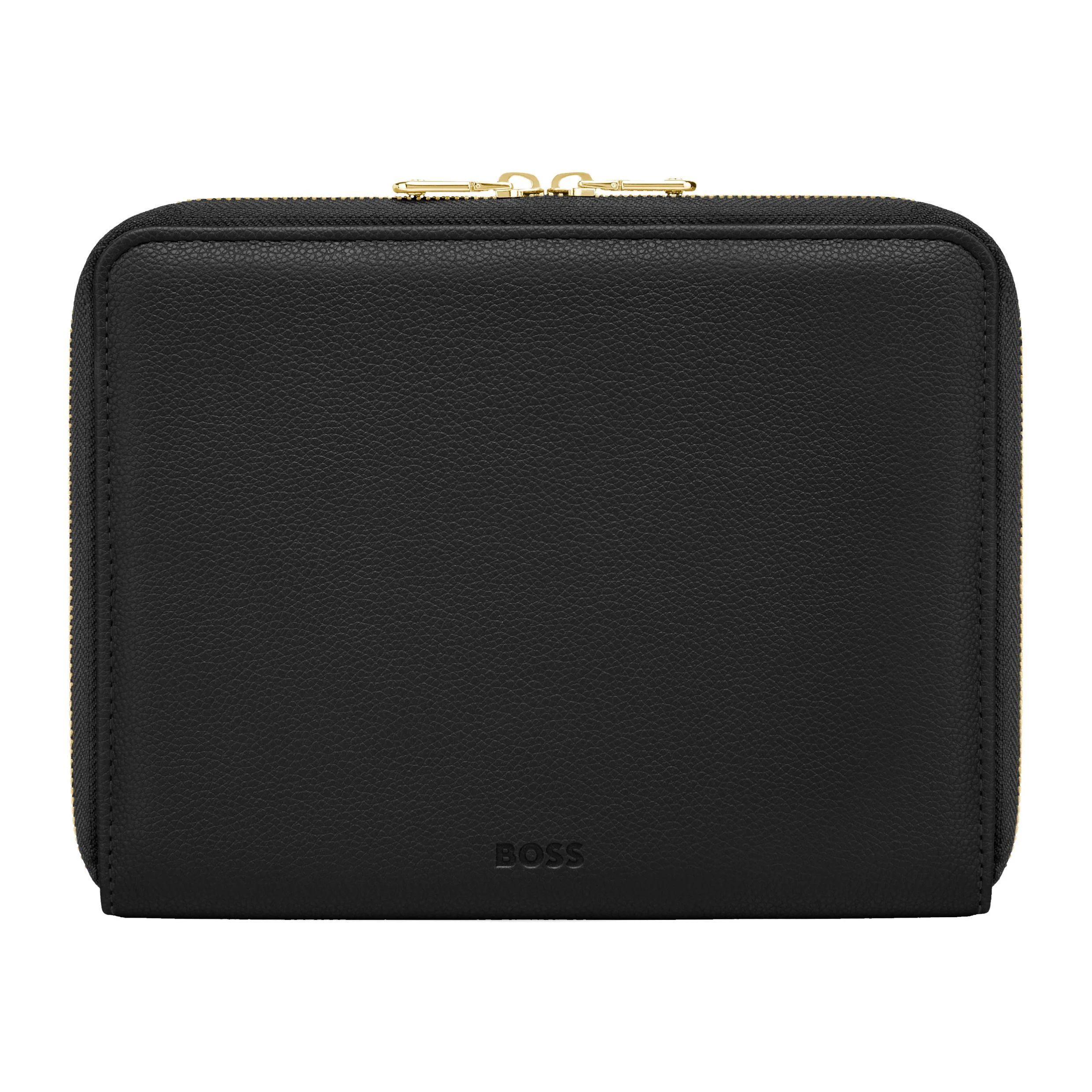 Папка для документов Hugo Boss Signature Lady HTM616A A5 черная  купить,97000