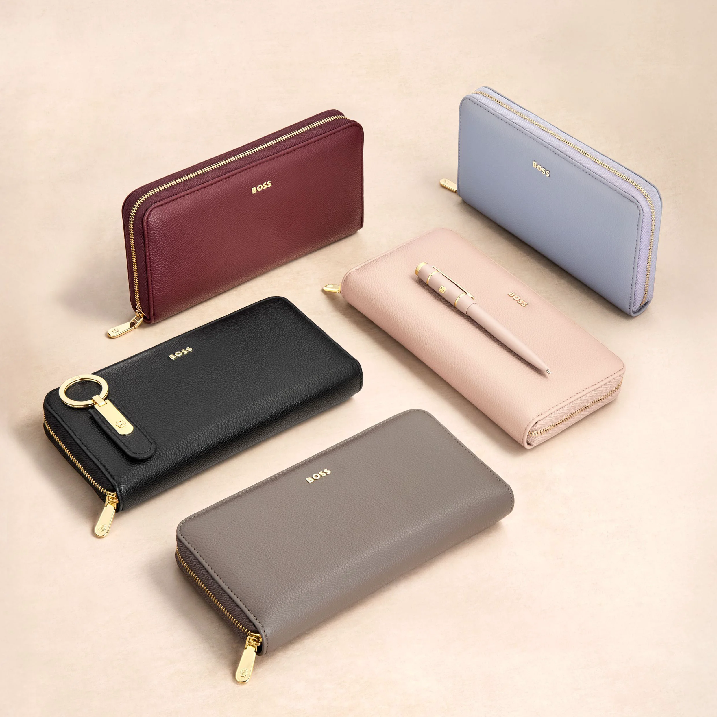 Портмоне Hugo Boss Signature Lady HEL616R бордовое купить,69000