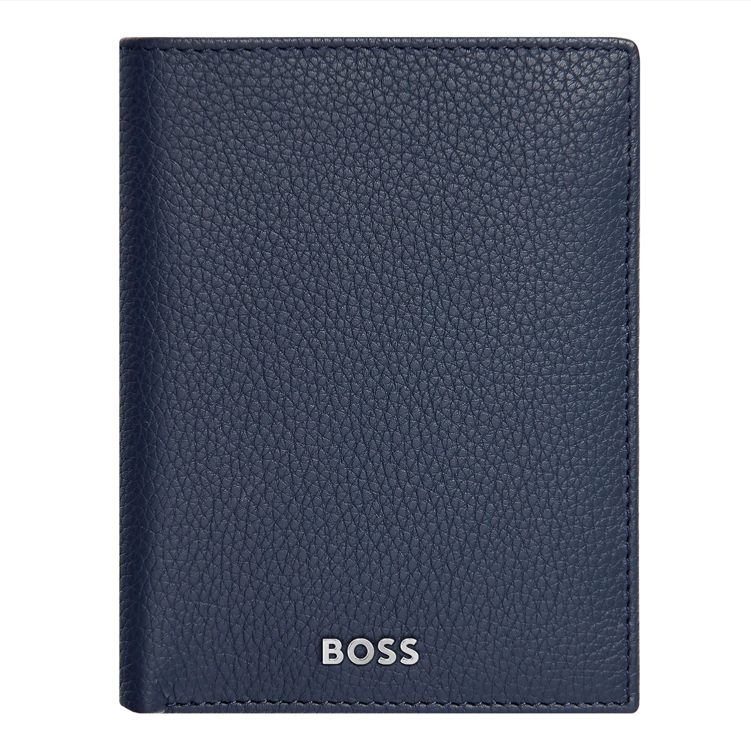 Портмоне Hugo Boss Classic Grained HLO416N темно-синее купить,89000