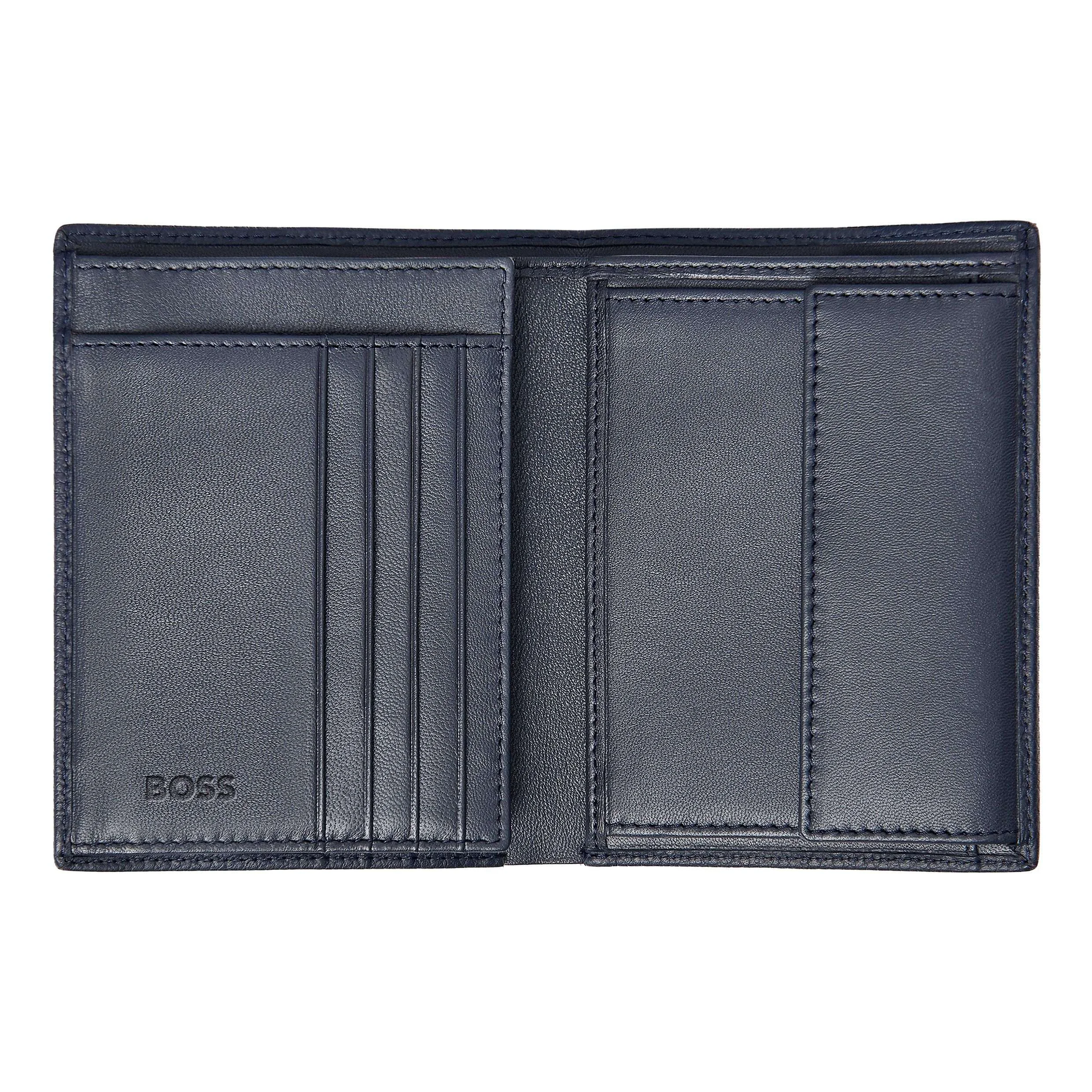 Портмоне Hugo Boss Classic Grained HLO416N темно-синее купить,89000