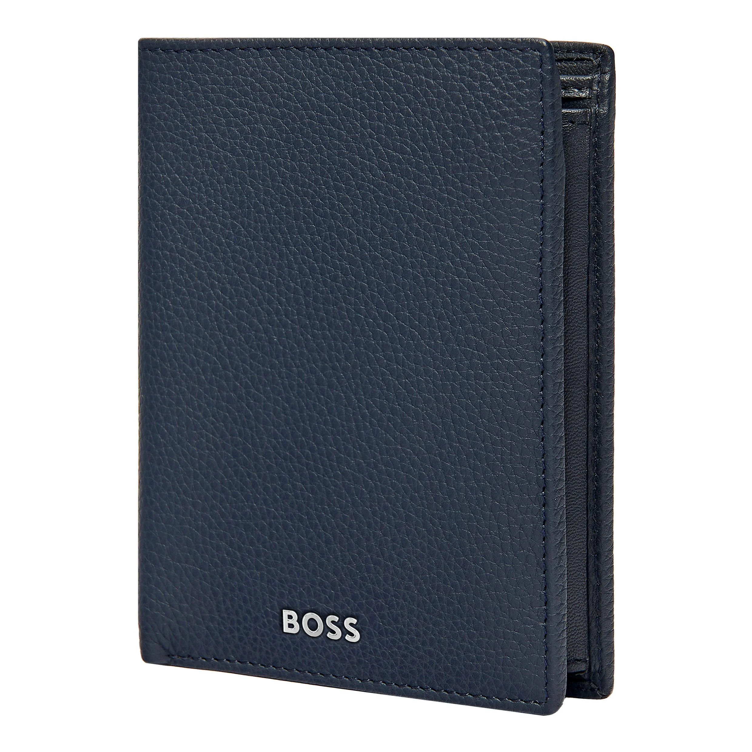 Портмоне Hugo Boss Classic Grained HLO416N темно-синее купить,89000