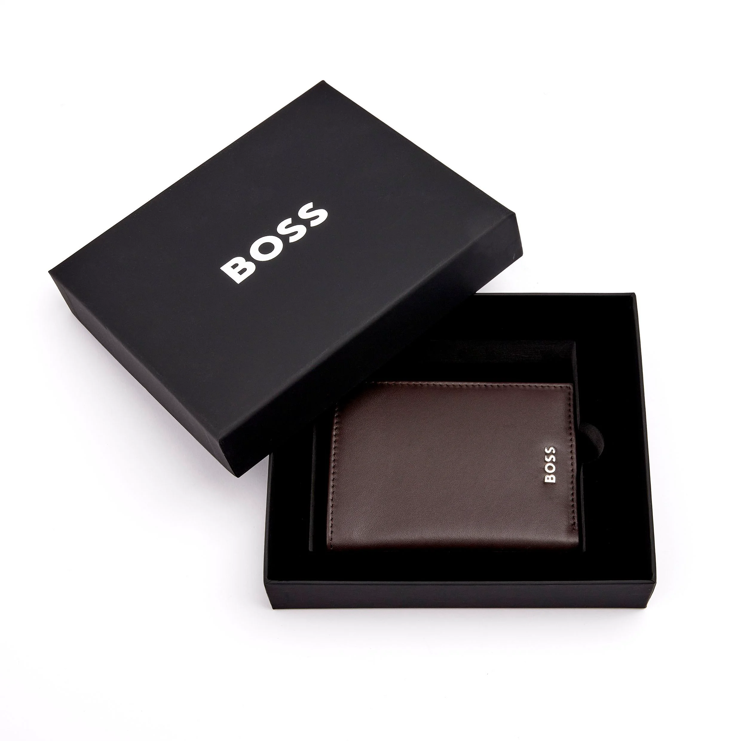 Портмоне Hugo Boss Classic Smooth HLO403Y темно-коричневое купить,89000