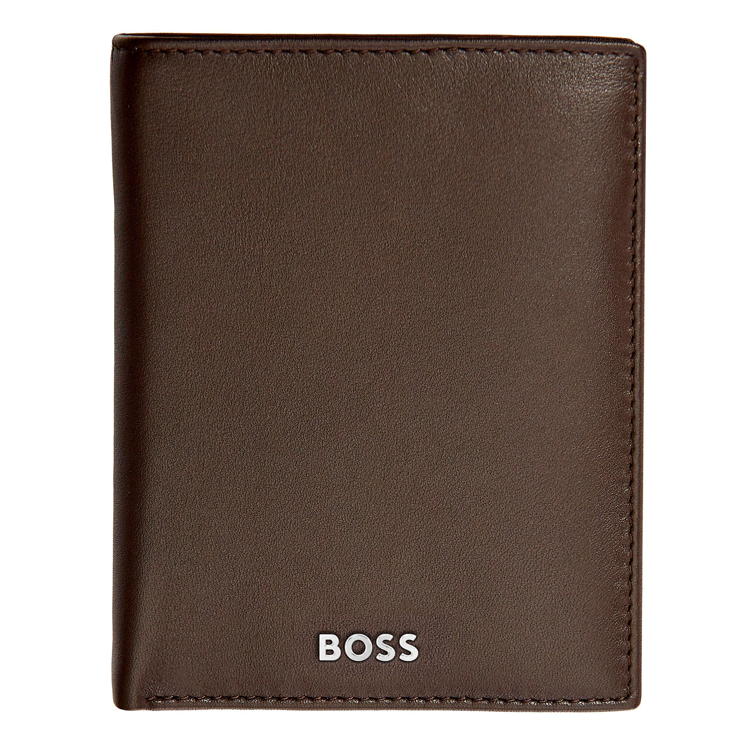 Портмоне Hugo Boss Classic Smooth HLO403Y темно-коричневое купить,89000