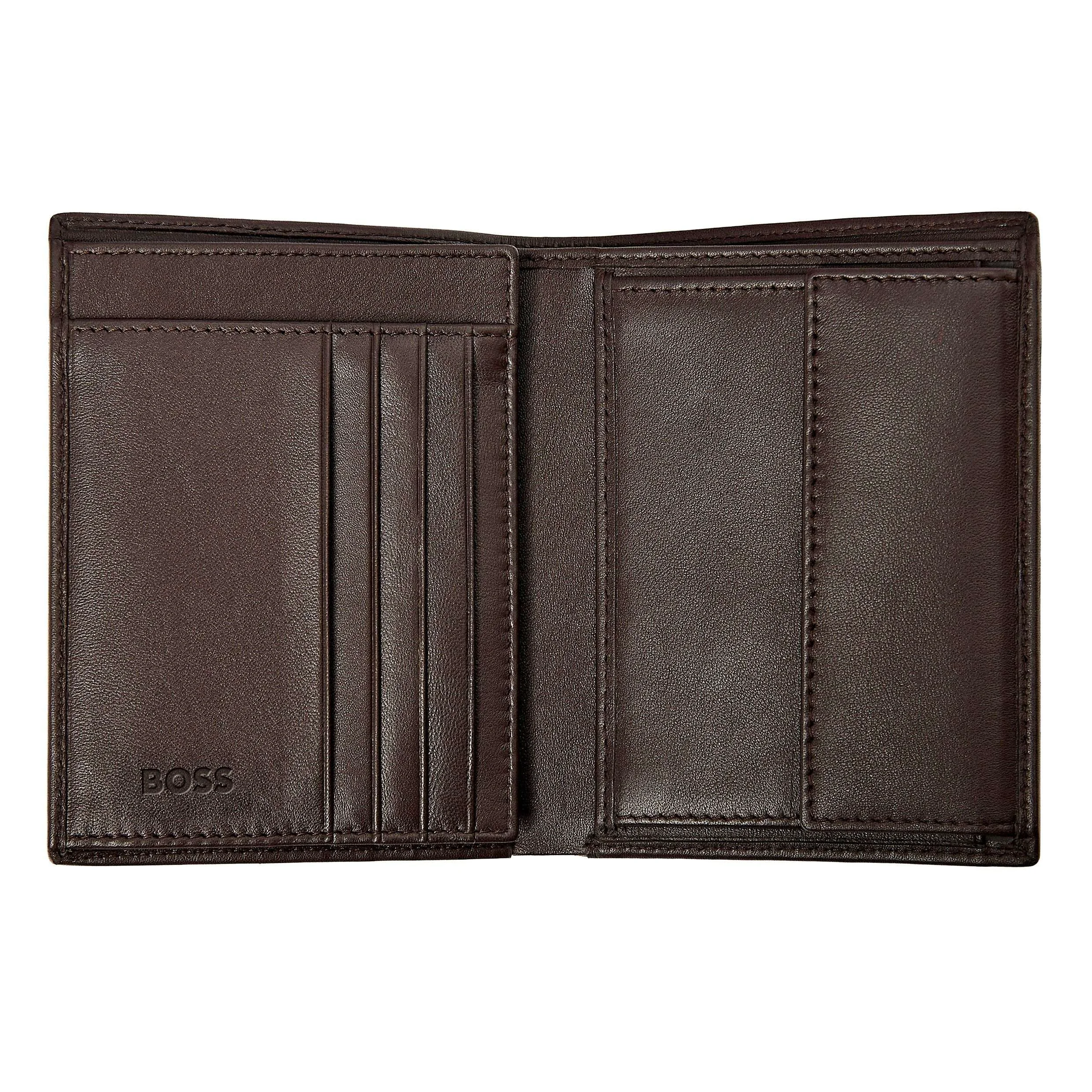 Портмоне Hugo Boss Classic Smooth HLO403Y темно-коричневое купить,89000