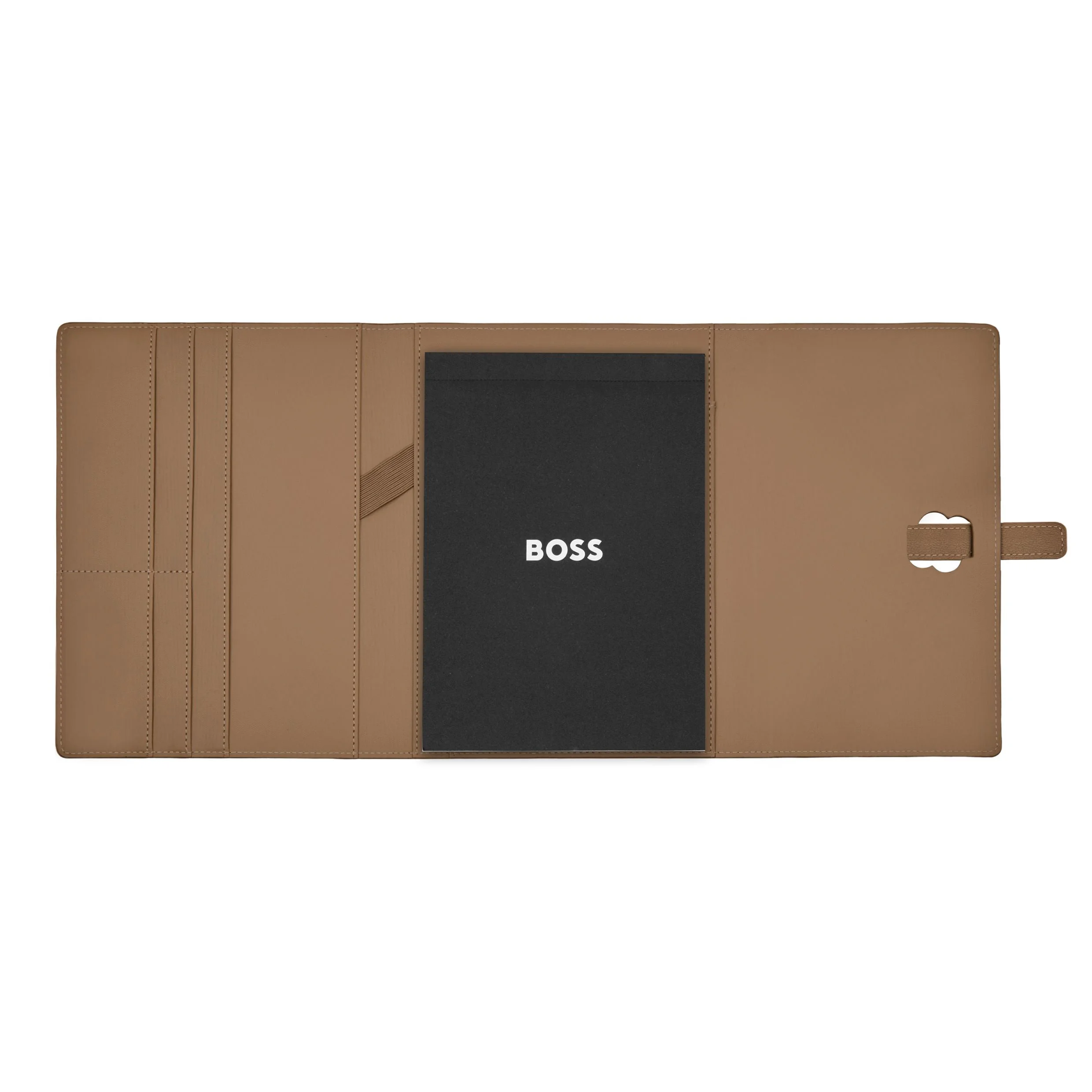 Папка для документов Hugo Boss Double B HDM520X A5 бежевая купить,89000