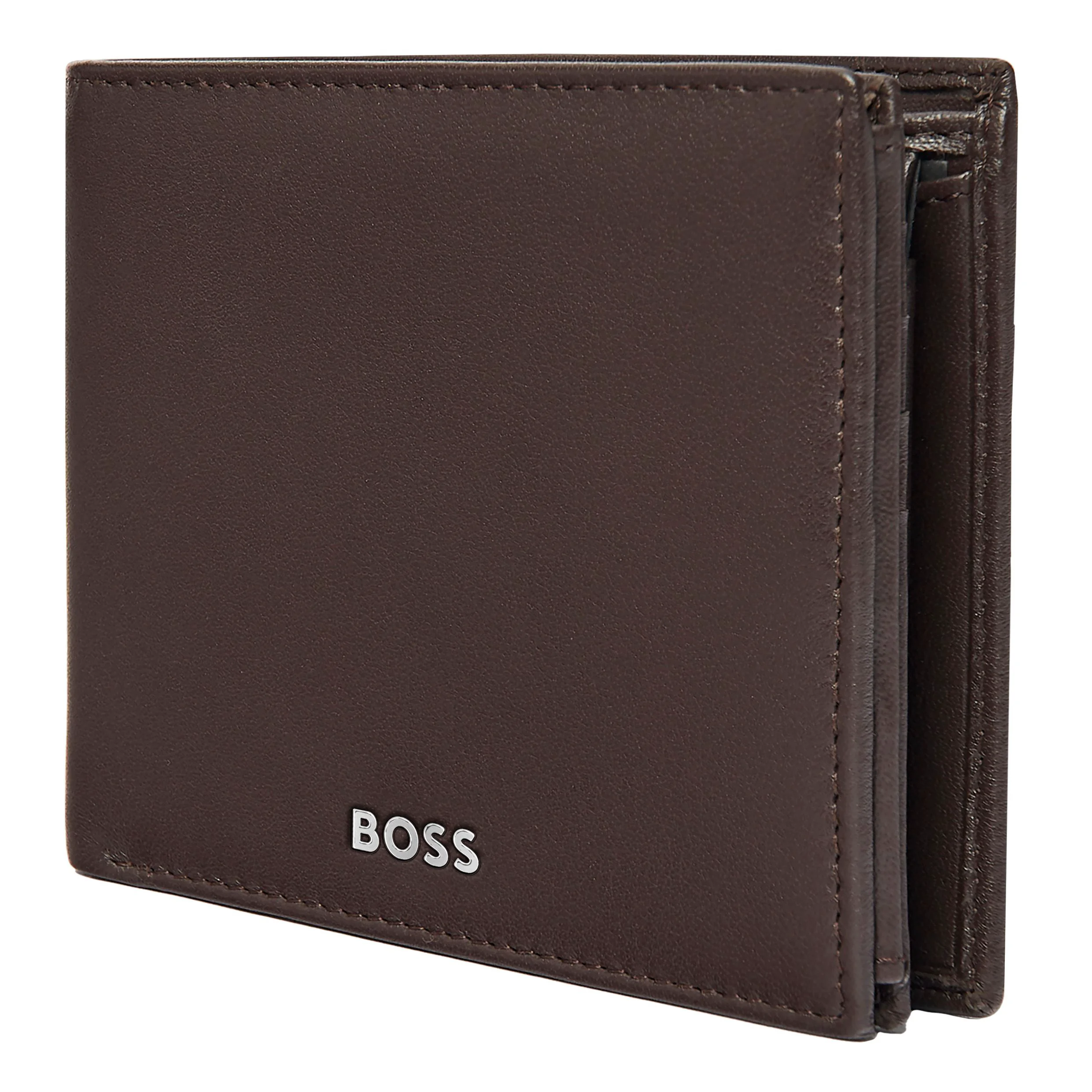 Портмоне Hugo Boss Classic Smooth HLN403Y с клапаном темно-коричневое купить,79000