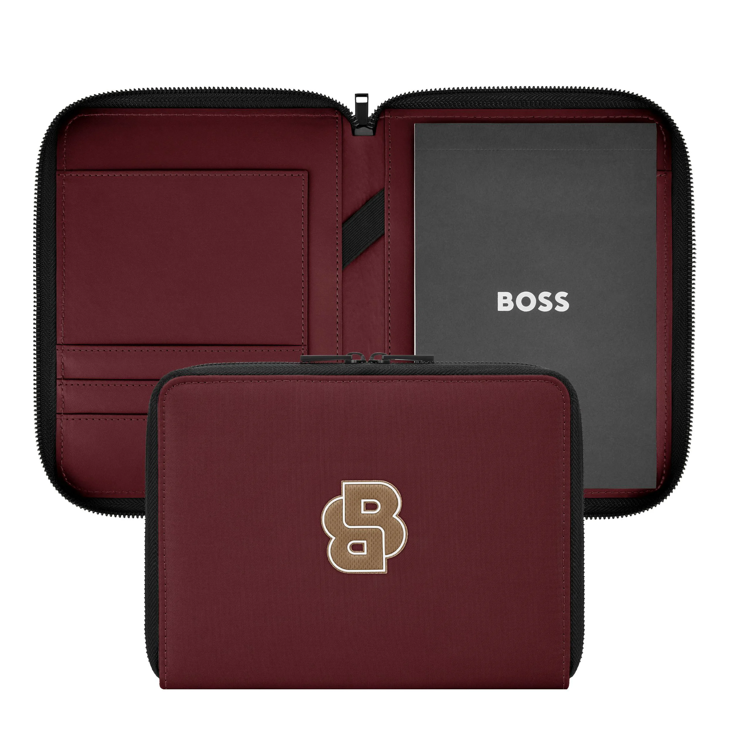 Папка для документов Hugo Boss Varsity HTM612R A5 бордовая купить,97000