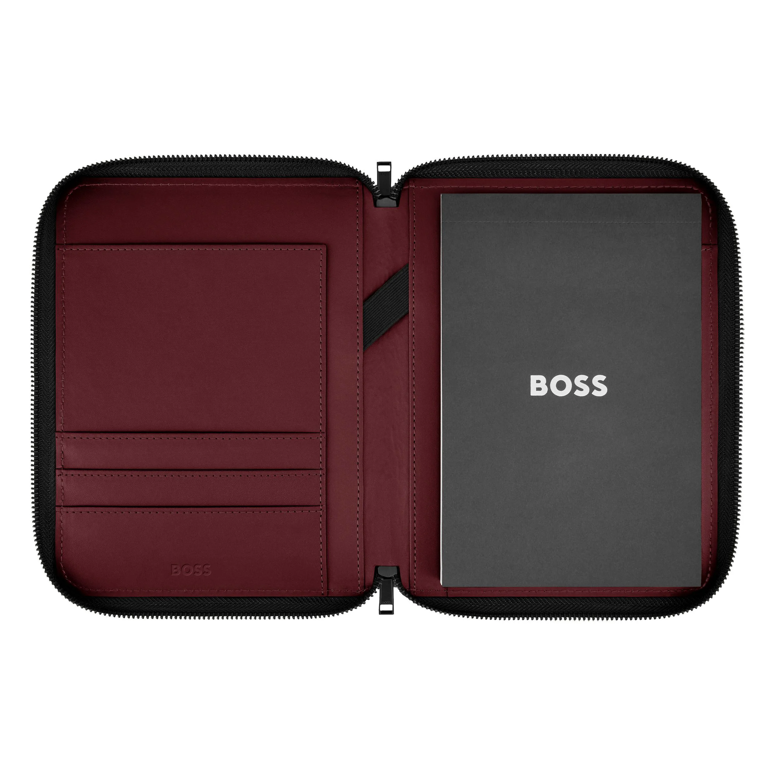 Папка для документов Hugo Boss Varsity HTM612R A5 бордовая купить,97000