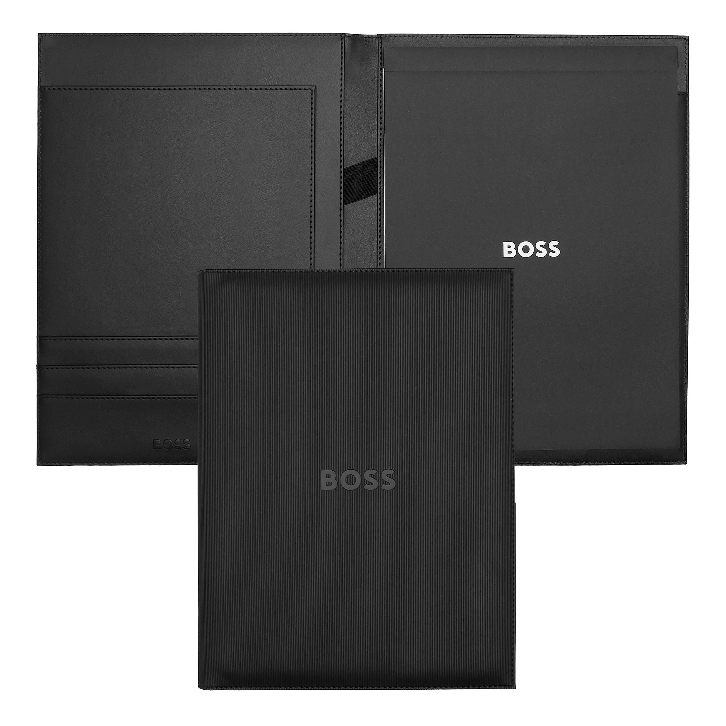 Папка для документов Hugo Boss Formation Line HDF409A A4 черная купить,89000