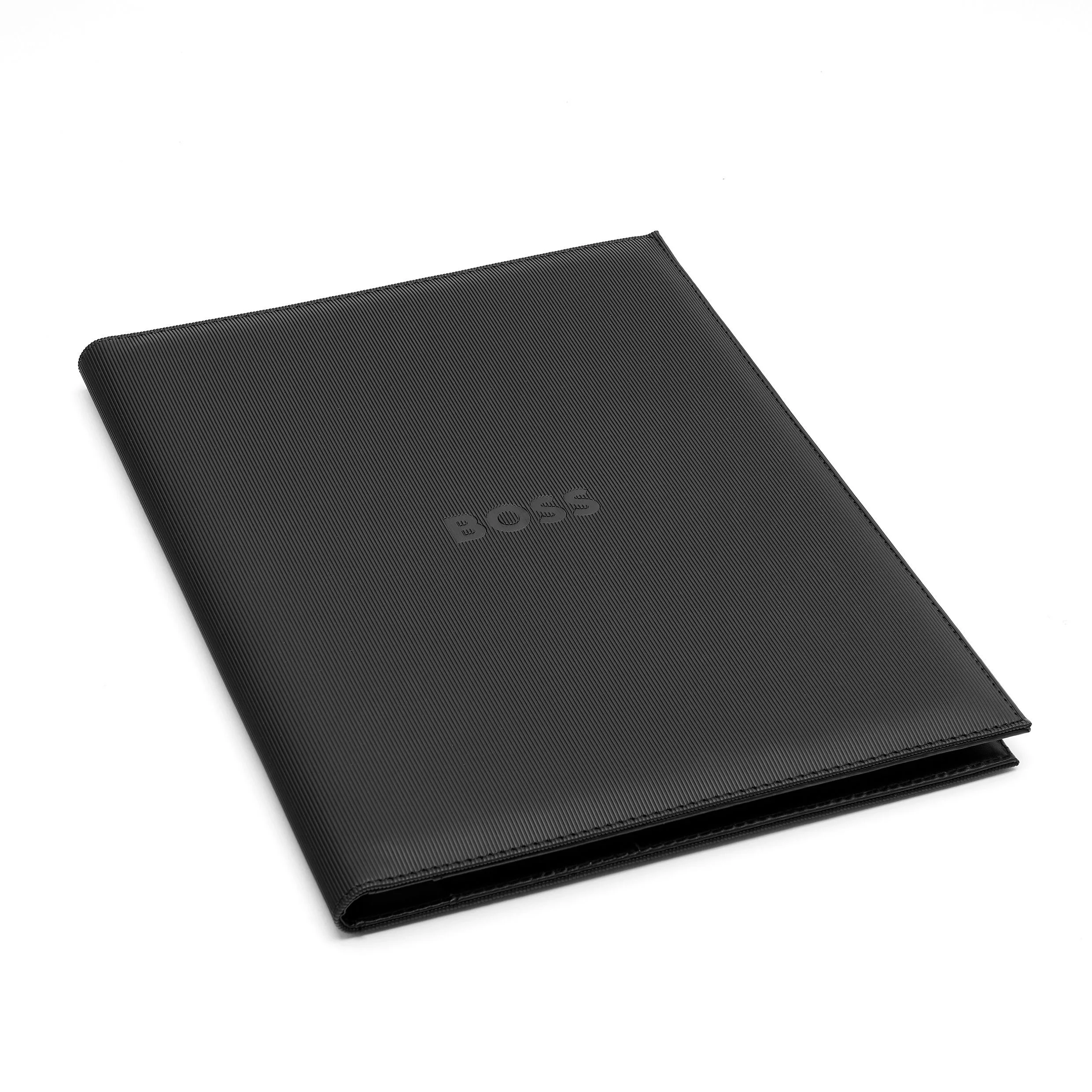 Папка для документов Hugo Boss Formation Line HDF409A A4 черная купить,89000