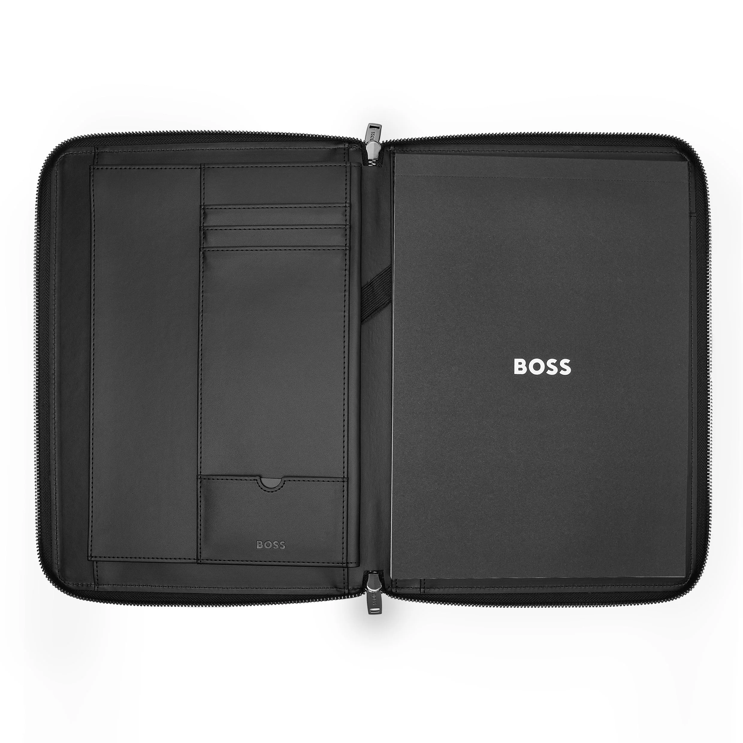 Папка для документов Hugo Boss Monogram Zipped HTA411A A4 черная купить,118000