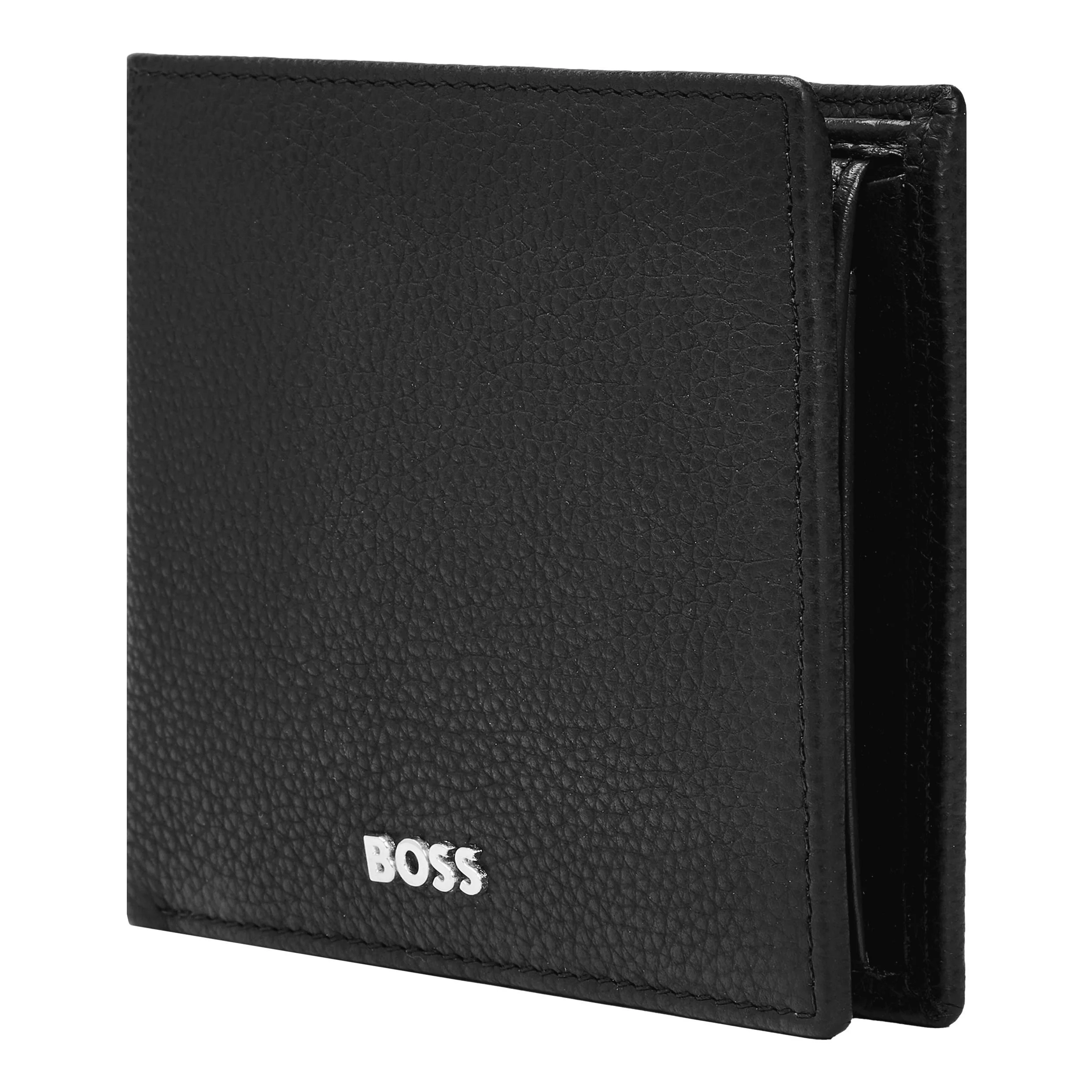 Портмоне Hugo Boss Classic Grained HLN416A с клапаном черное купить,79000