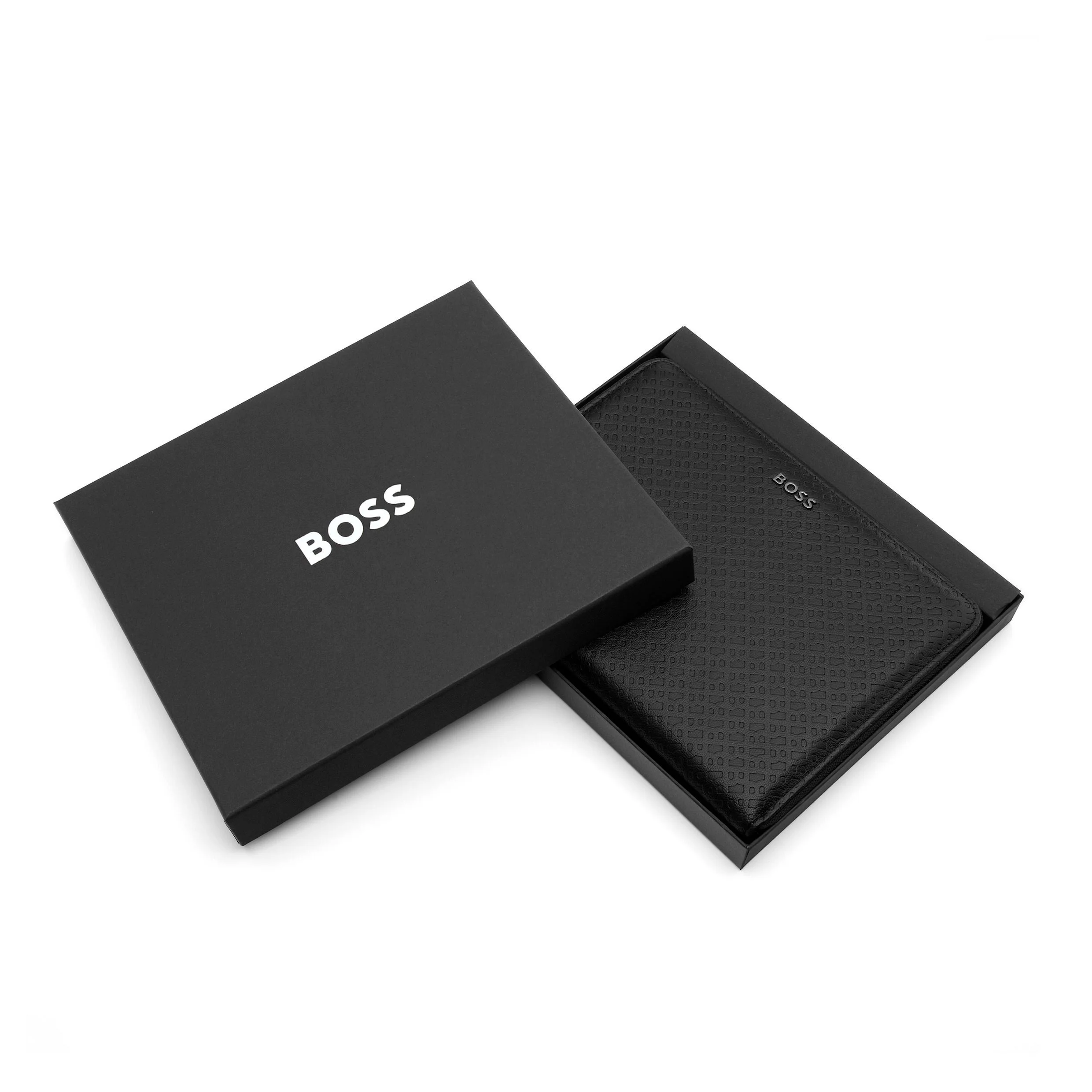 Папка для документов Hugo Boss Monogram Zipped HTA411A A4 черная купить,118000