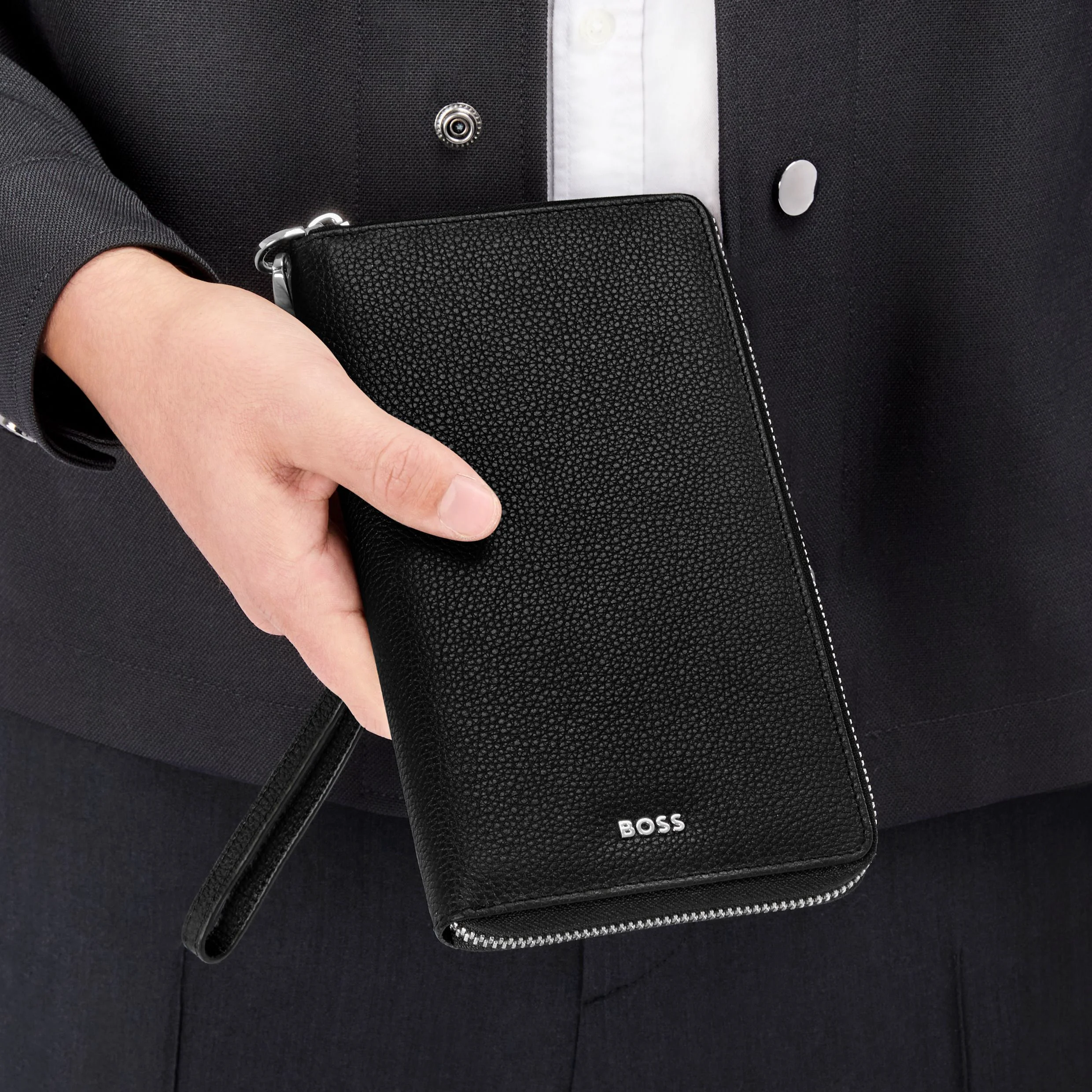 Портмоне Hugo Boss Classic Grained HLL518A черное купить,134900